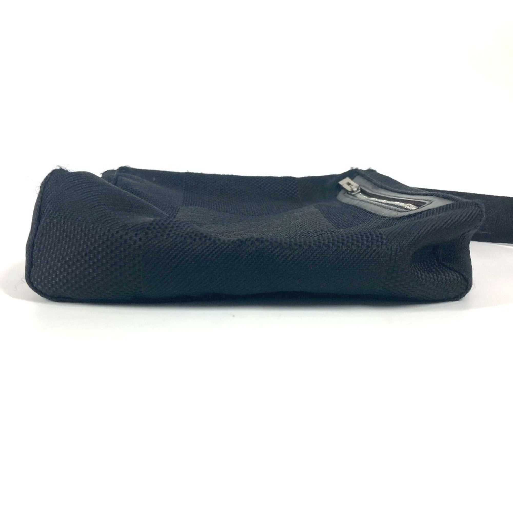 Louis Vuitton Black Noir Damier Geant Pochette Shoulder Bag (Pre-Owned)