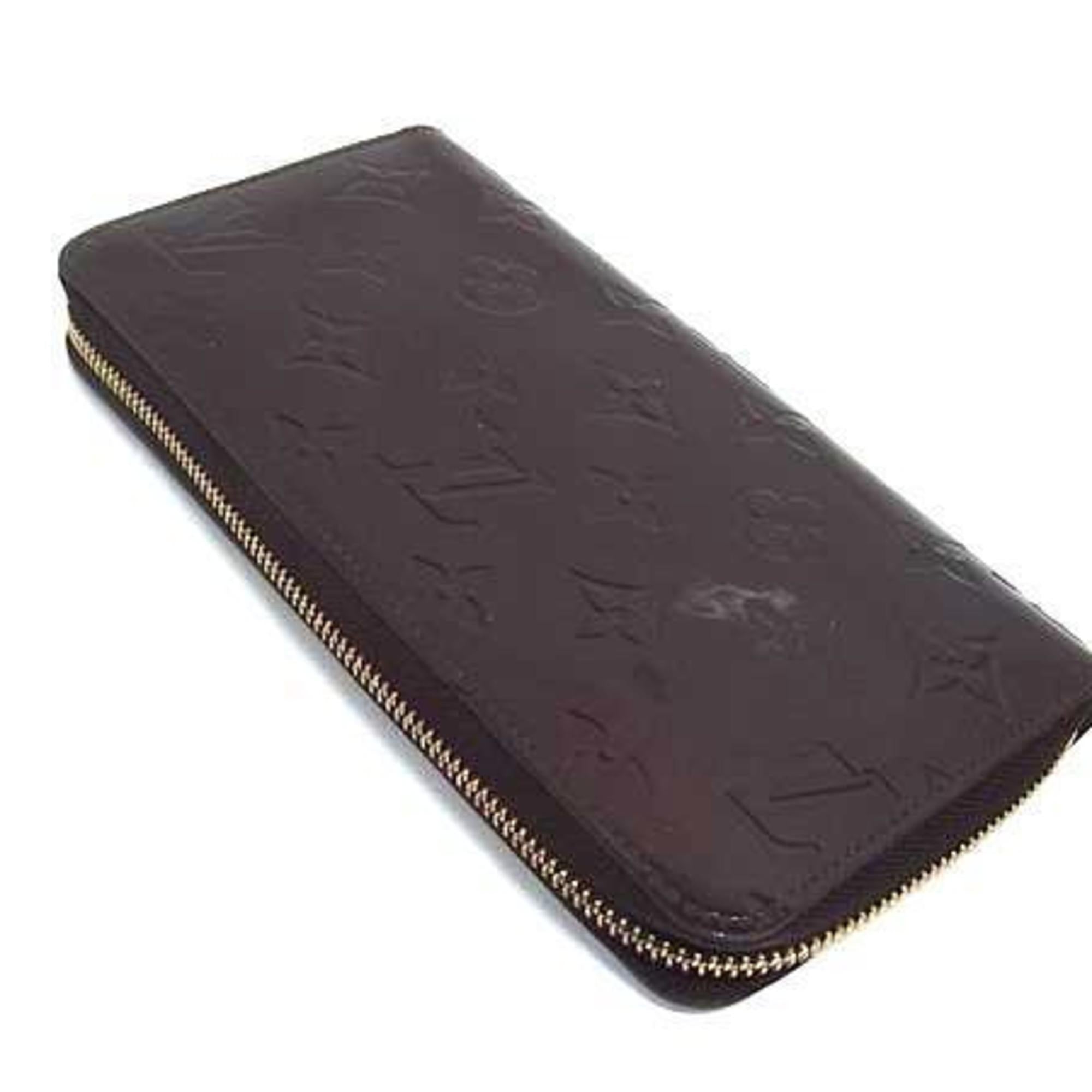 Louis Vuitton Monogram Vernis Amarante Monogram Vernis Long Wallet (Bi-Fold) (Pre-Owned)