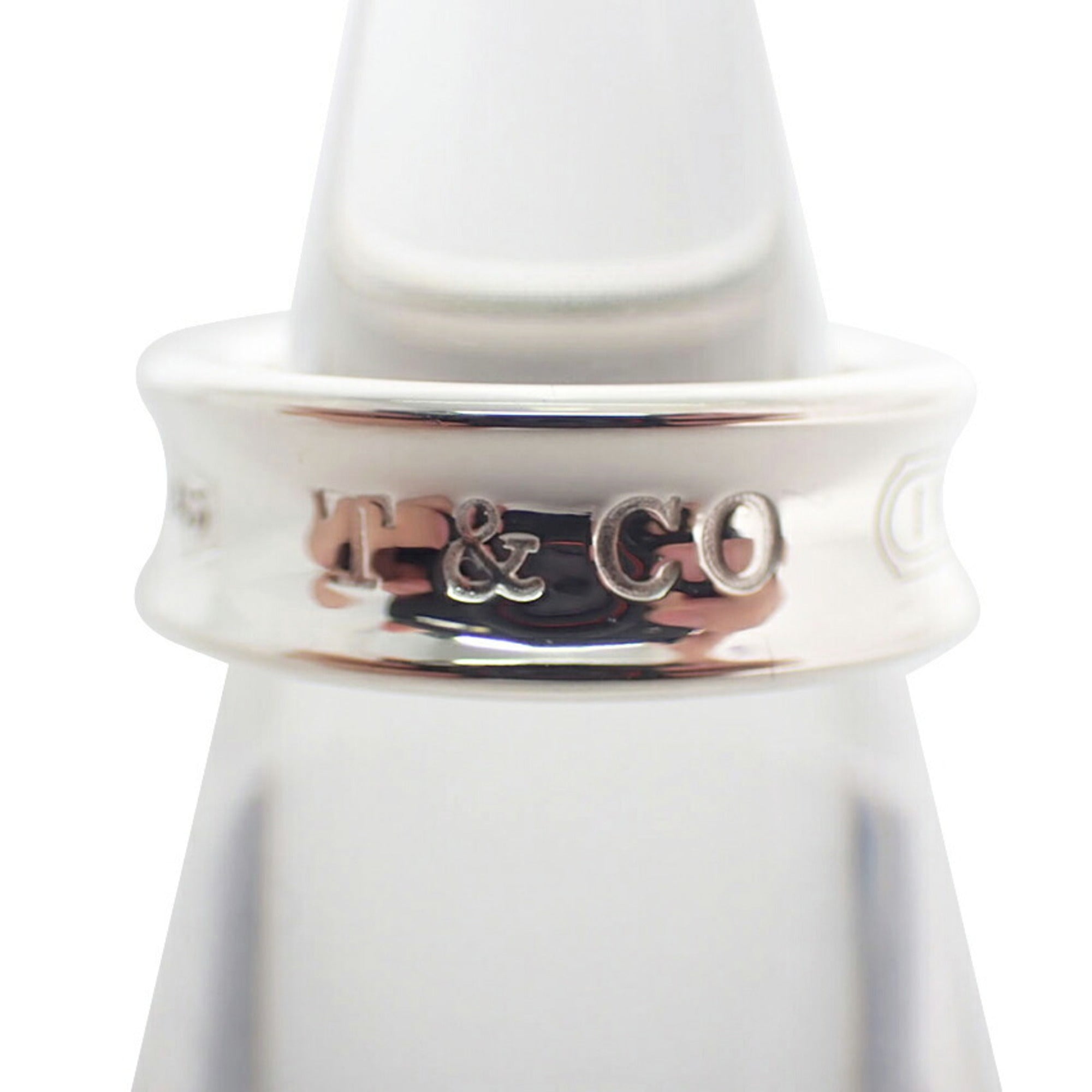 Tiffany Sterling Silver 925 Band Ring (Pre-Owned)