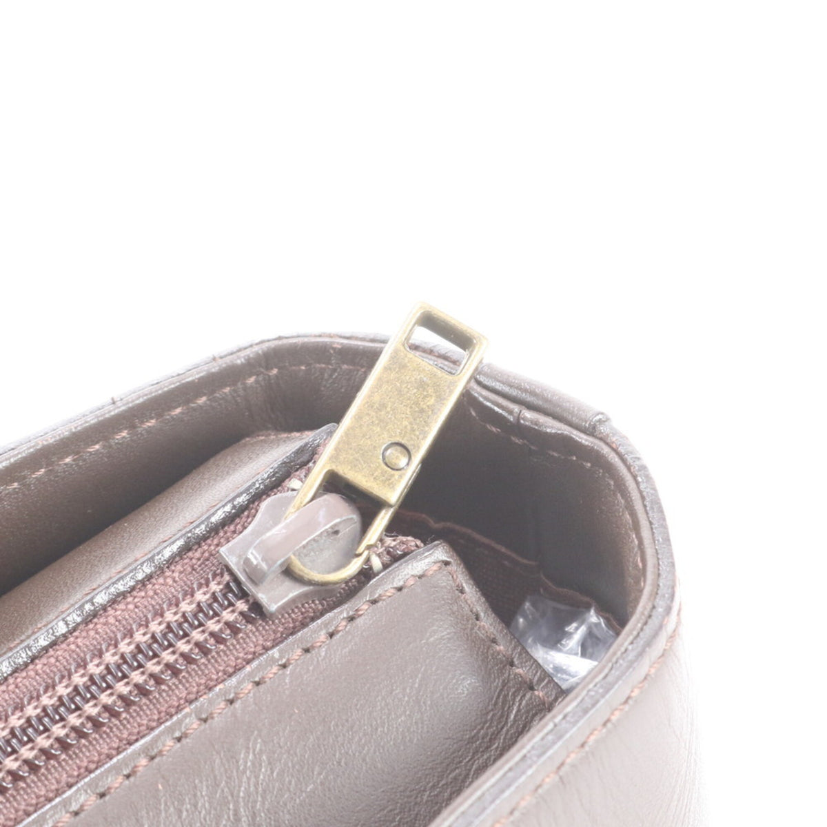 Burberry Brown Leather Handbag Tote Bag (Pre-Owned)