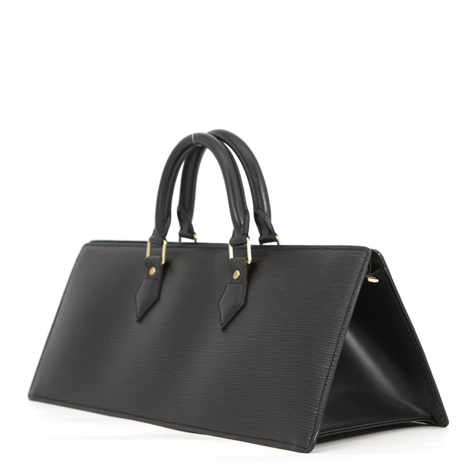 Louis Vuitton Black Noir Epi Leather Handbag (Pre-Owned)