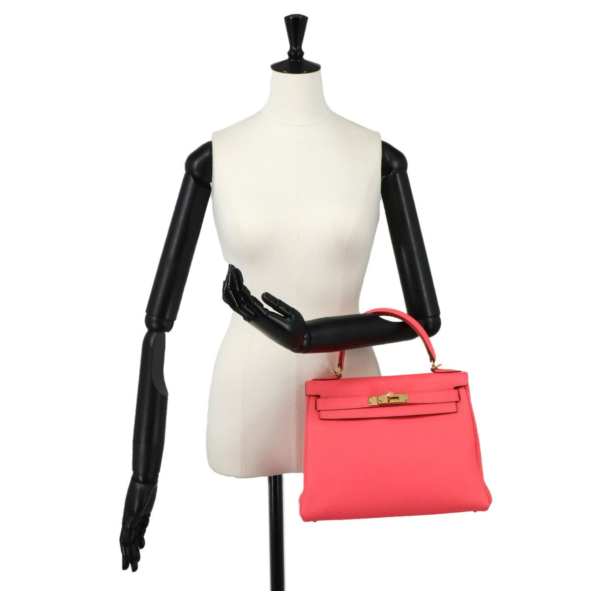 Hermes Kelly Togo Leather Handbag (Pre-Owned)
