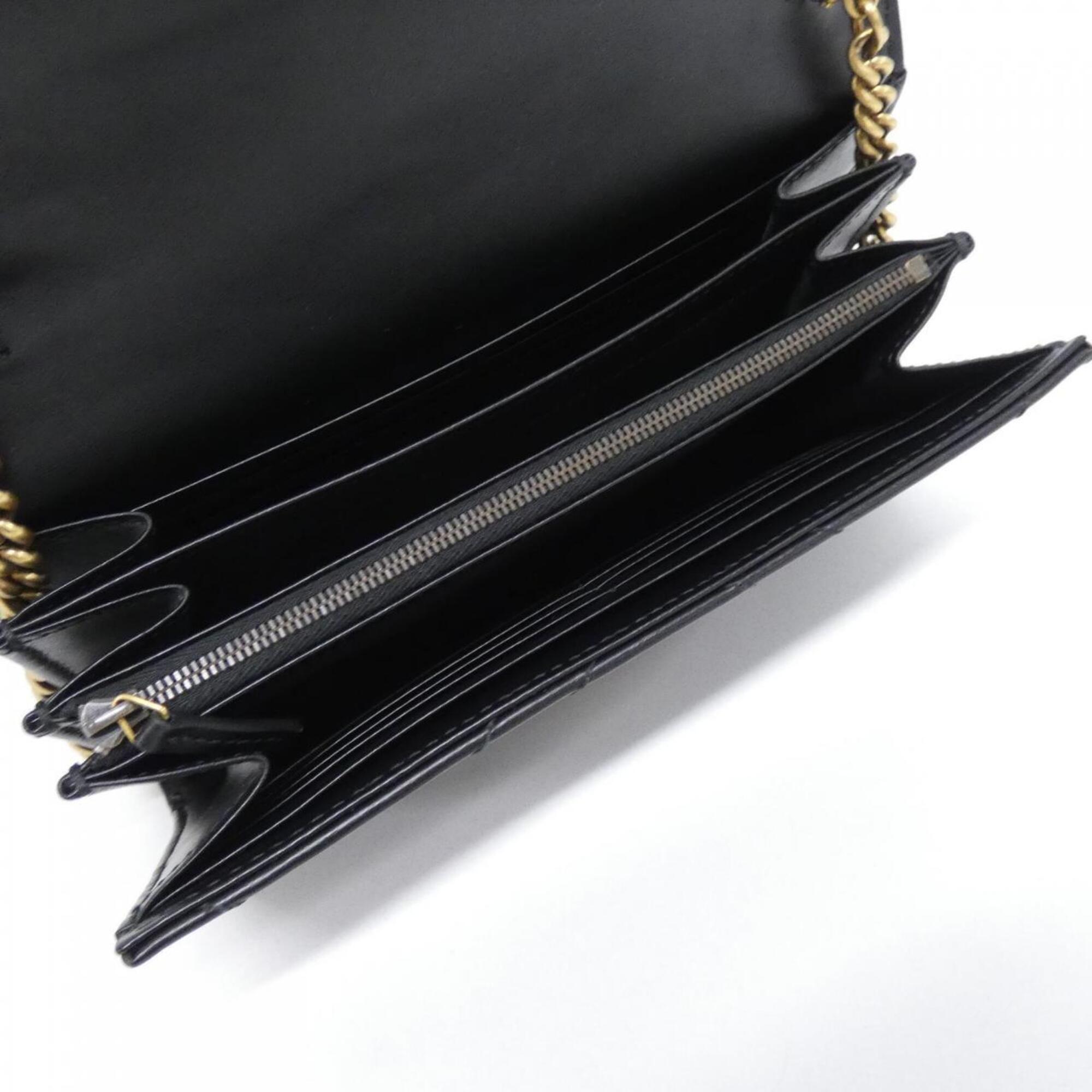 Gucci Black Quilting Leather Shoulder Bag (Pre-Owned)