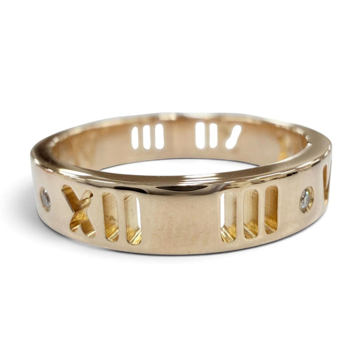 Tiffany Pink Gold Pink Gold (18K) Band Ring (Pre-Owned)