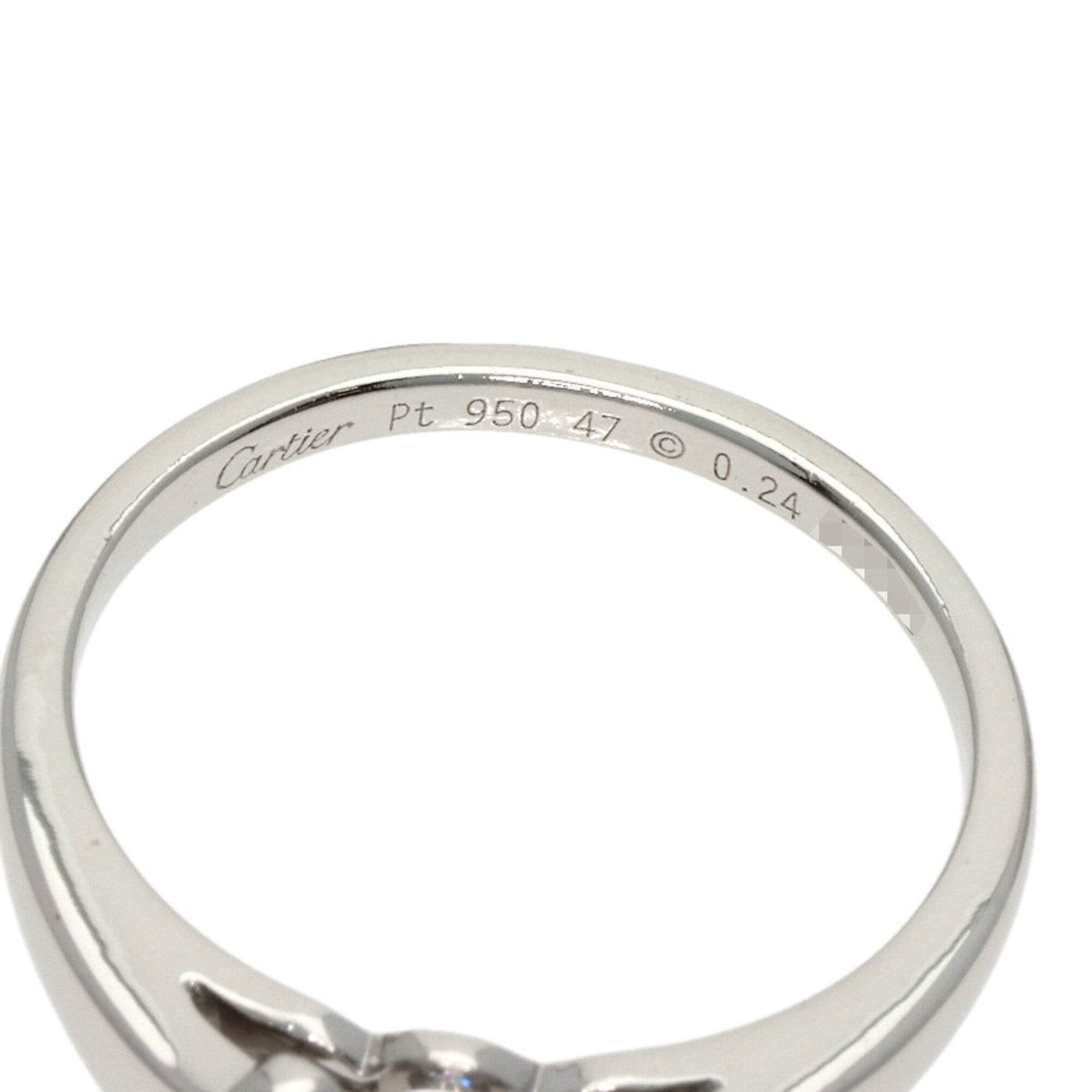 Cartier Platinum 950 Band Ring (Pre-Owned)