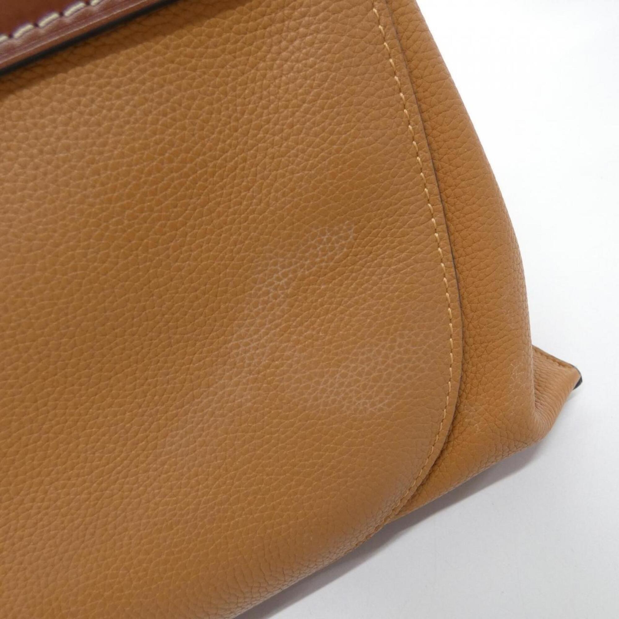 Loewe Brown Leather Handbag (Pre-Owned)
