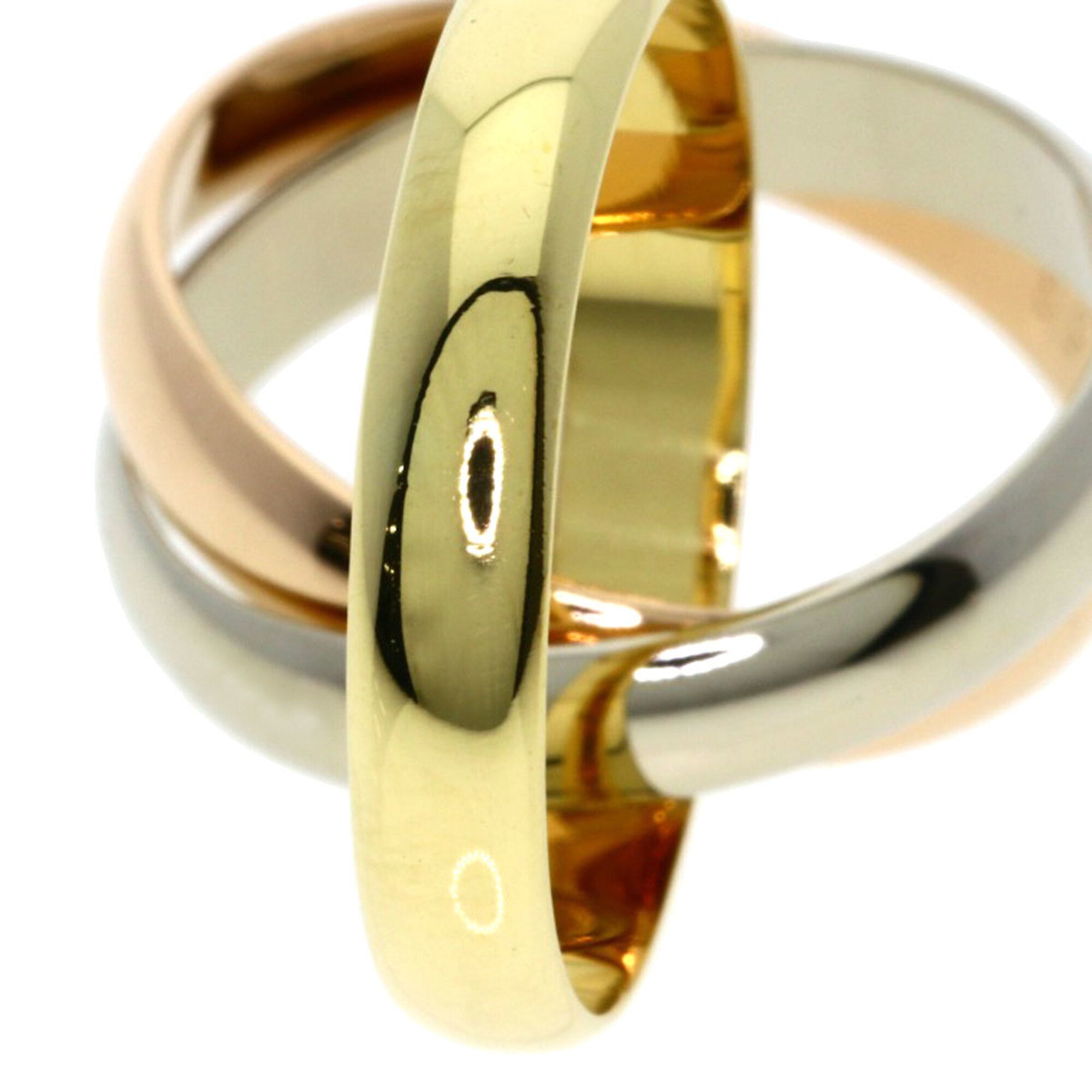 Cartier Yellow Gold (18K) Pink Gold (18K) White Gold (18K) Band Ring (Pre-Owned)