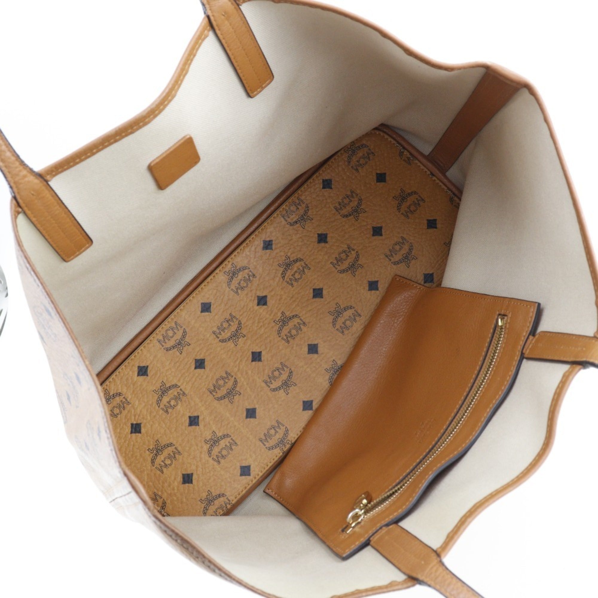 Mcm Brown Tote Bag (Pre-Owned)