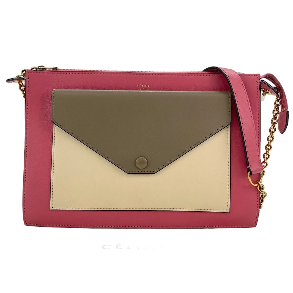 Celine Pink Shoulder Bag (Pre-Owned)