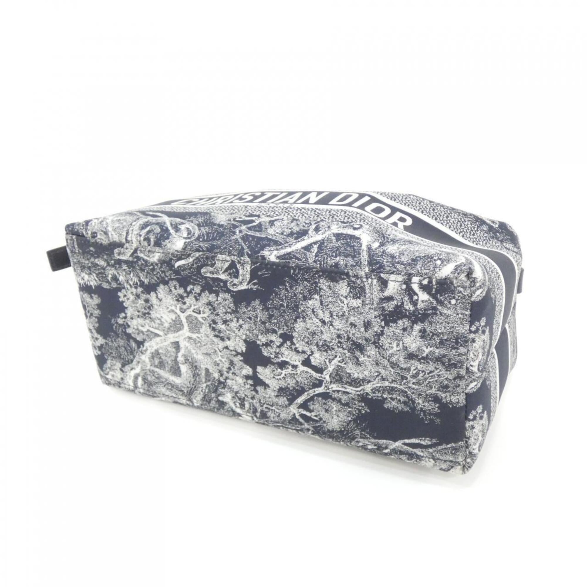 Christian Dior Blue Nylon Handbag Pouch (Pre-Owned)