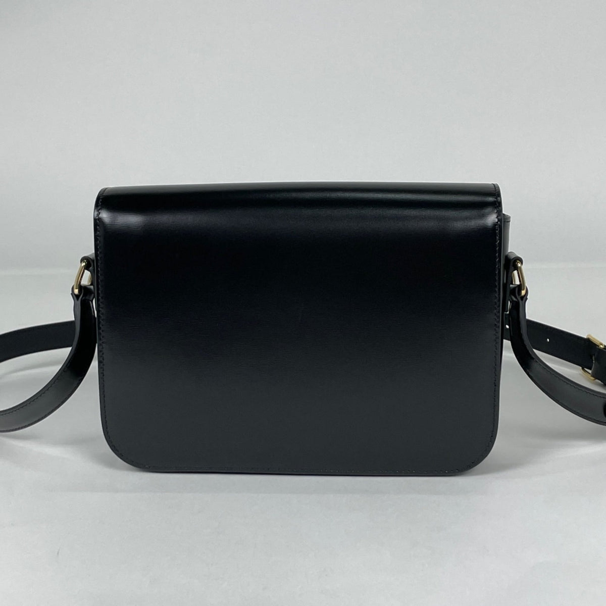 Celine Black Leather Shoulder Bag (Pre-Owned)