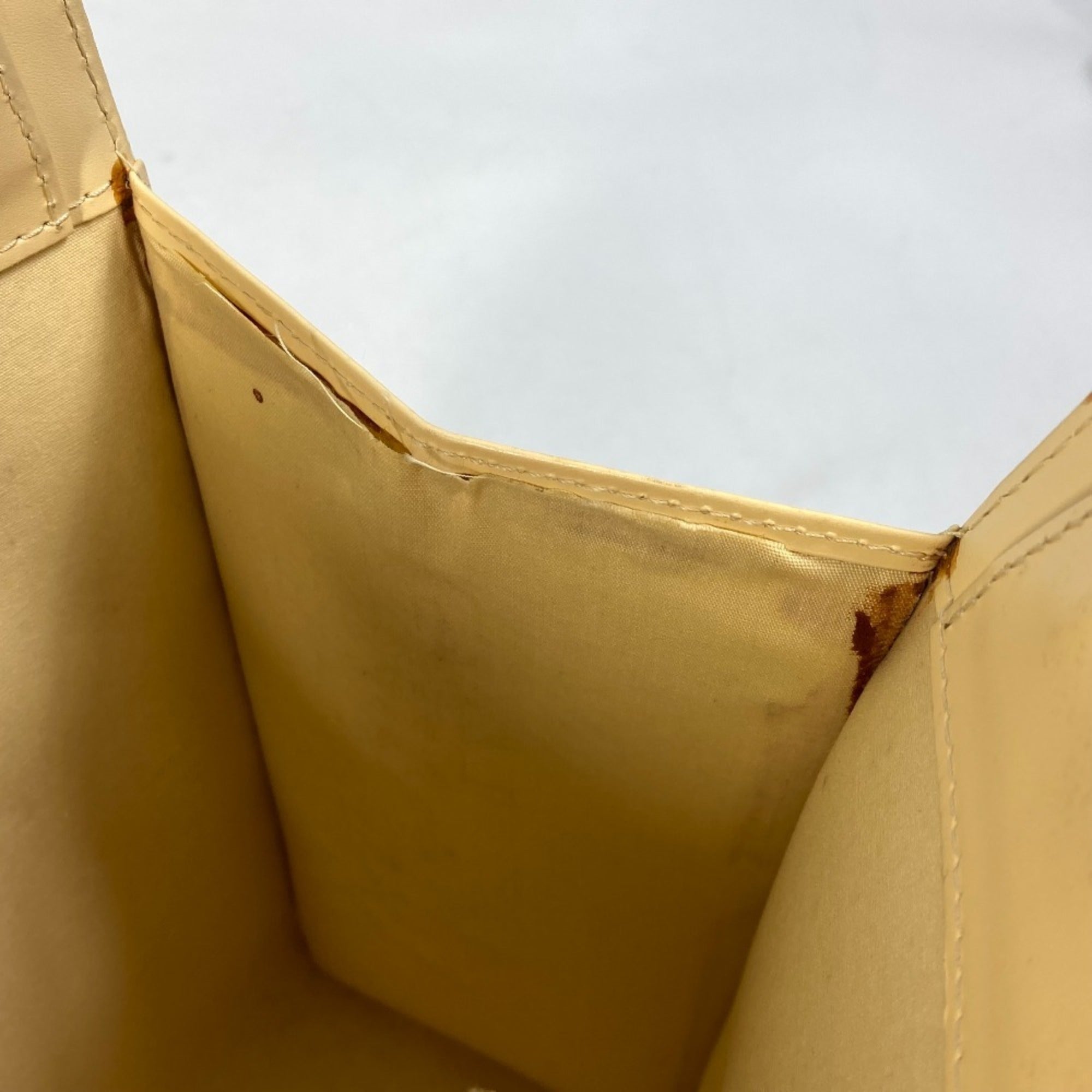 Louis Vuitton Vanilla Yellow Epi Leather Shoulder Bag Tote Bag (Pre-Owned)