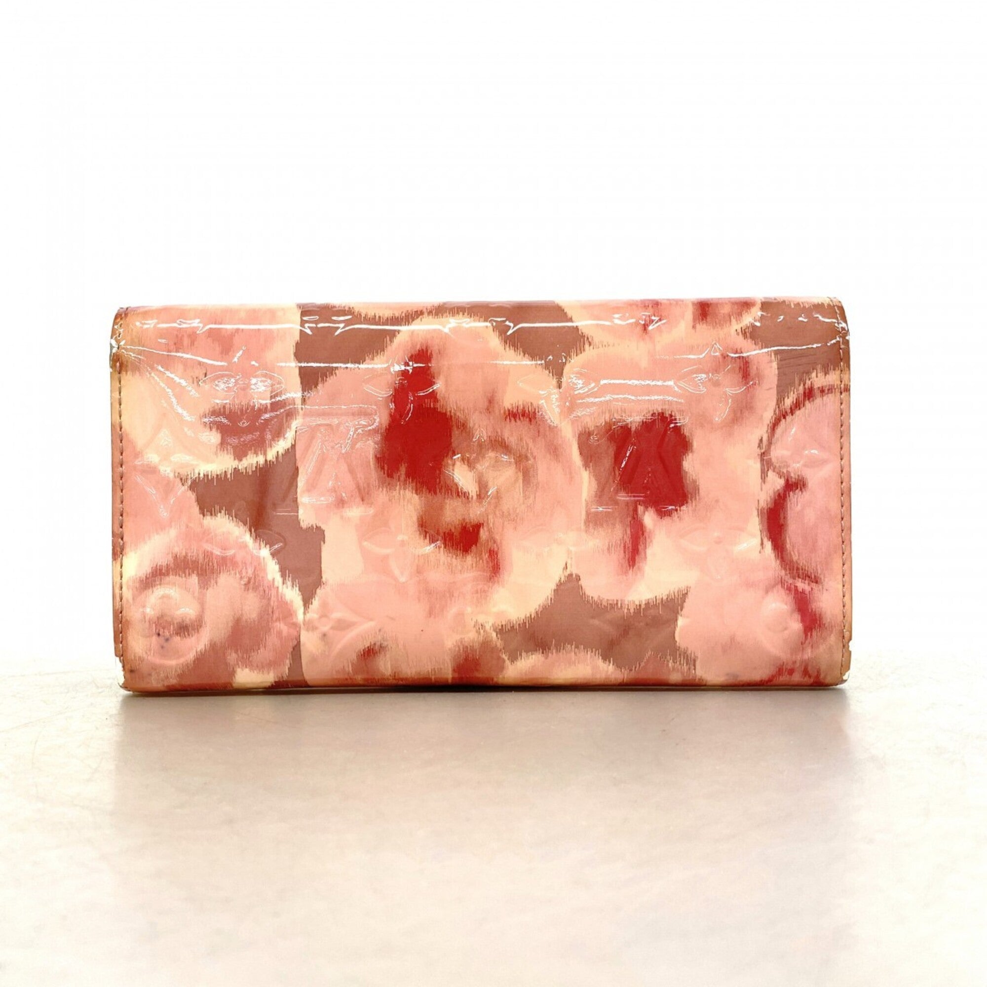 Louis Vuitton Rose Velours Long Wallet (Bi-Fold) (Pre-Owned)