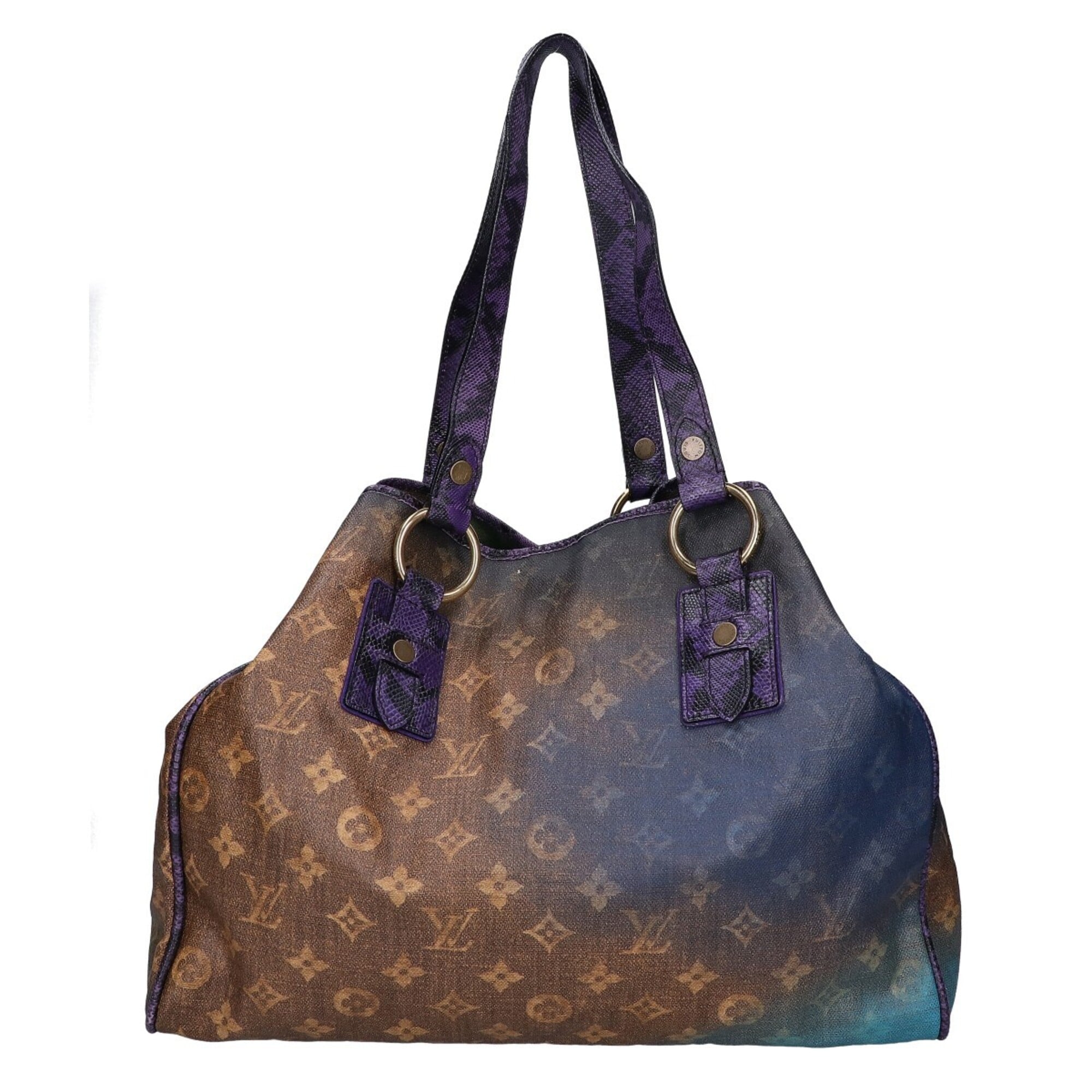 Louis Vuitton Violet Pvc Tote Bag (Pre-Owned)