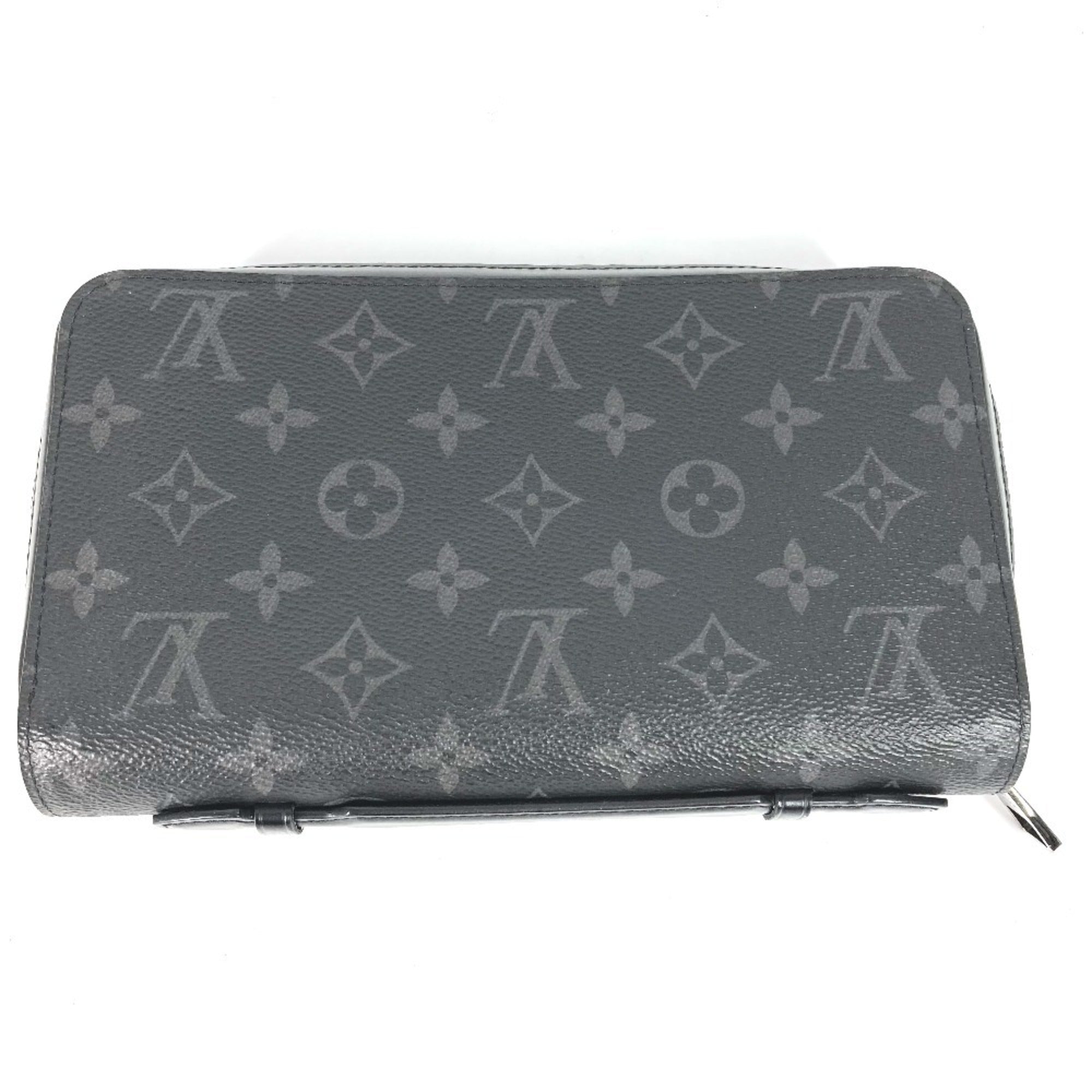 Louis Vuitton Monogram Eclipse Black Monogram Eclipse Monogram Eclipse Long Bill Wallet (Bi-Fold) (Pre-Owned)