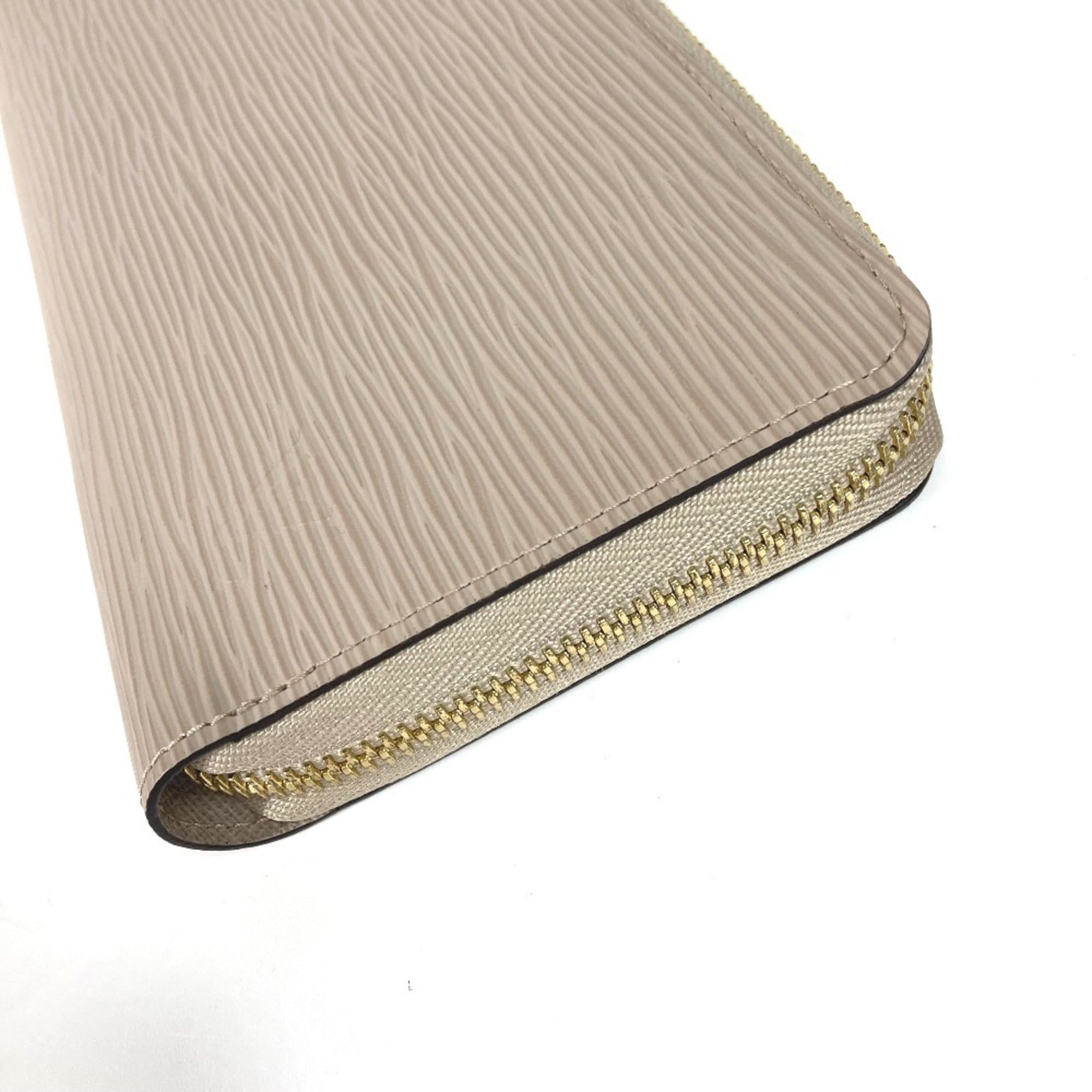 Louis Vuitton Epi Beige Epi Leather Long Wallet (Bi-Fold) (Pre-Owned)