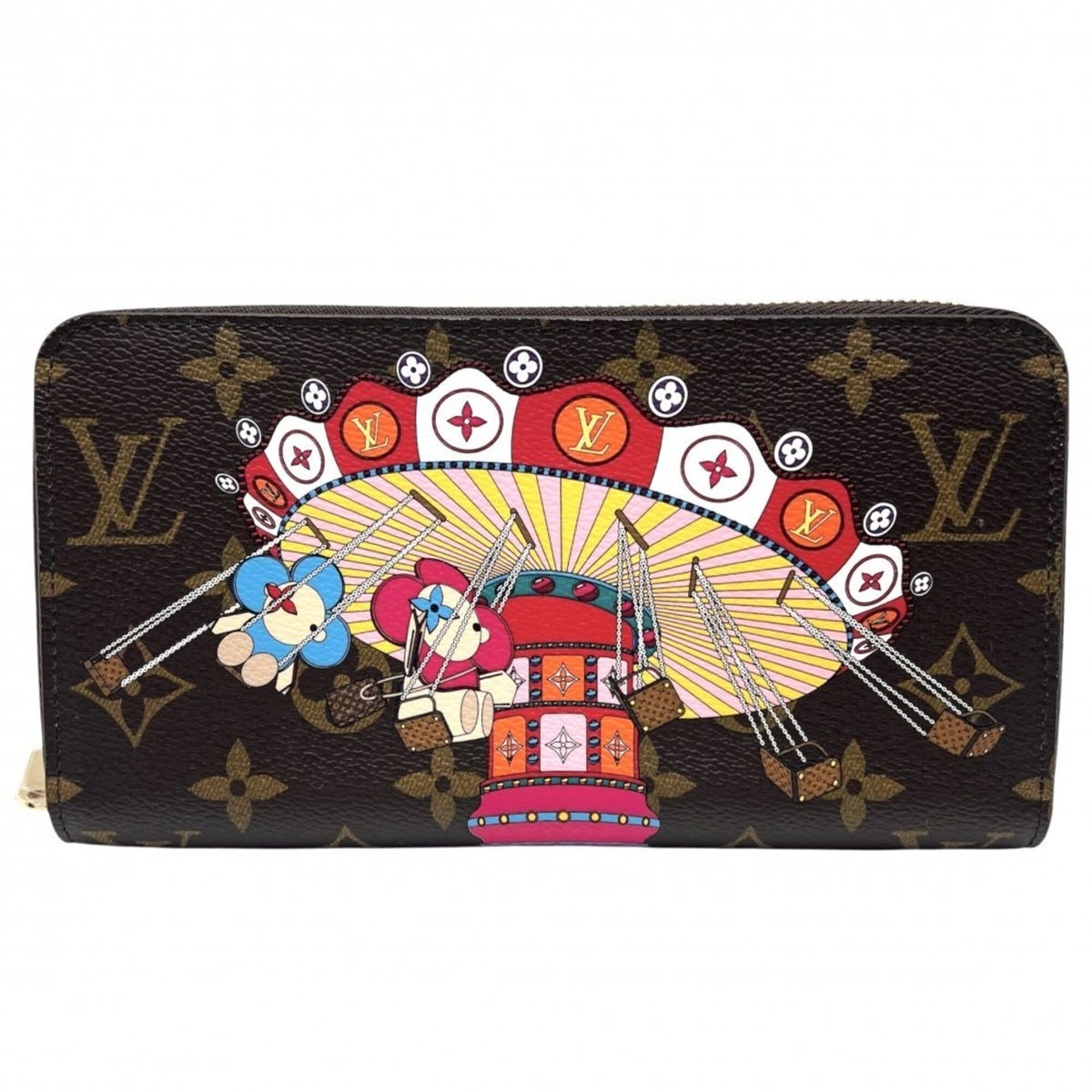 Louis Vuitton Monogram Brown Monogram Monogram Long Wallet (Bi-Fold) (Pre-Owned)