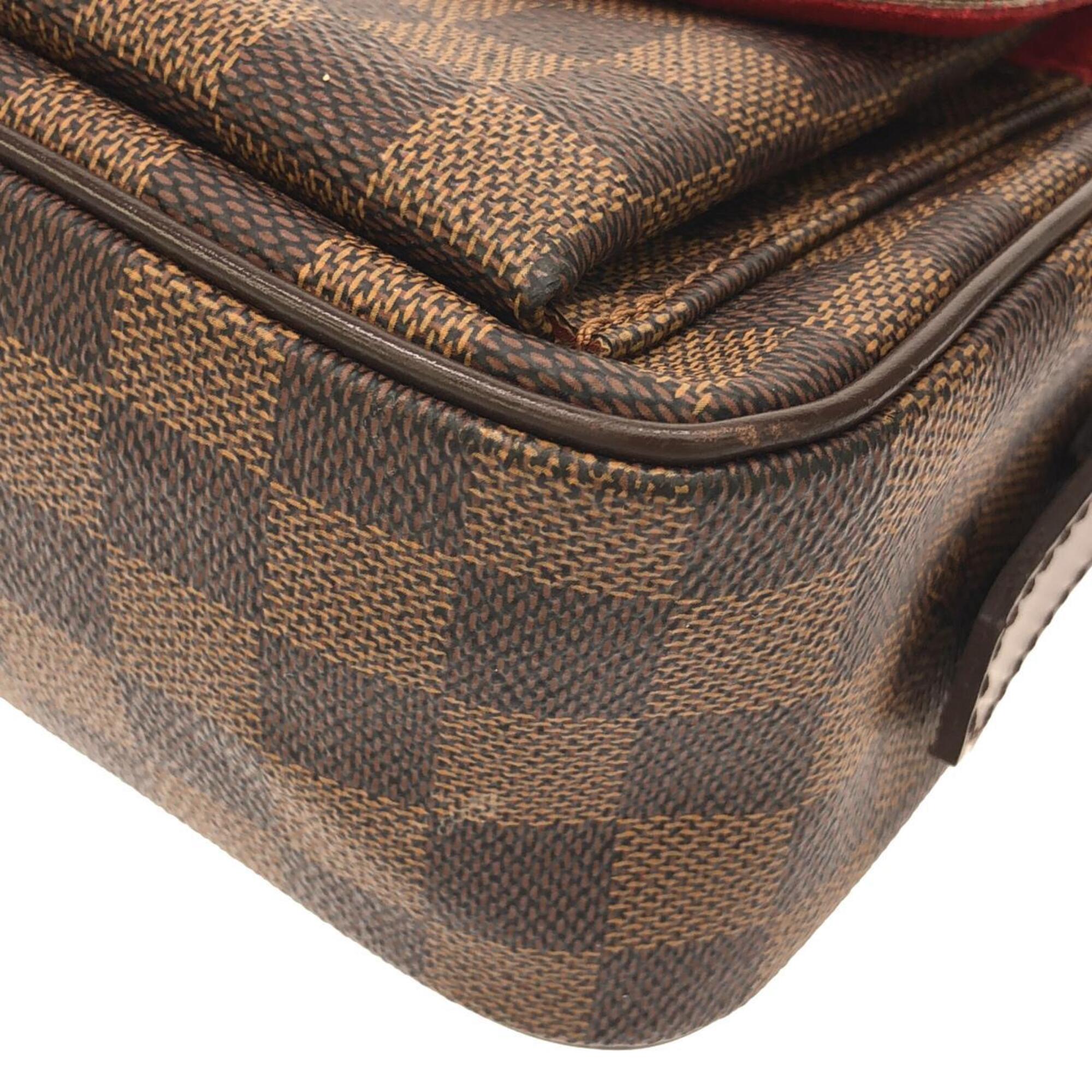 Louis Vuitton Ebene Coated Canvas Shoulder Bag (Pre-Owned)
