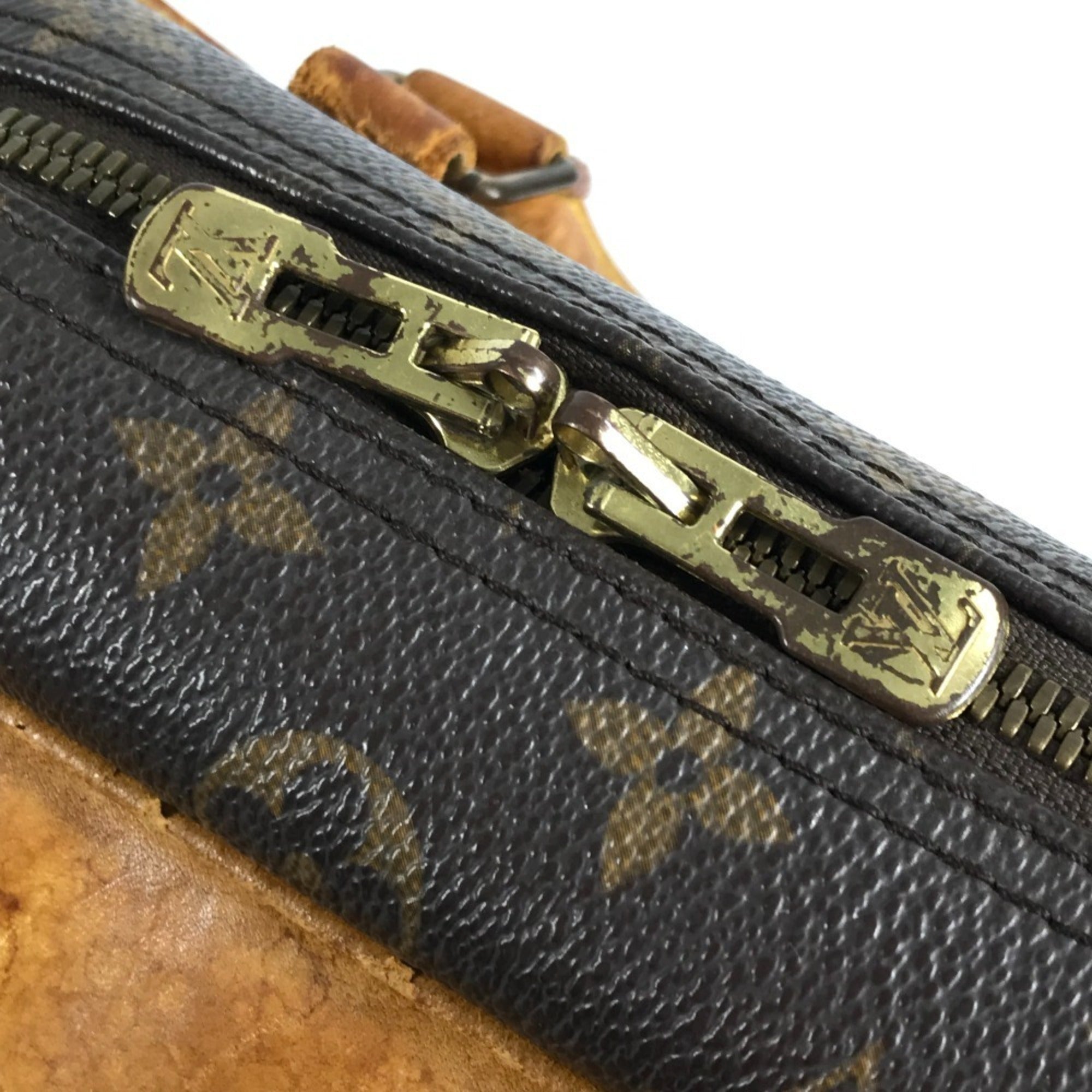 Louis Vuitton Monogram Brown Monogram Boston Bag Tote Bag (Pre-Owned)