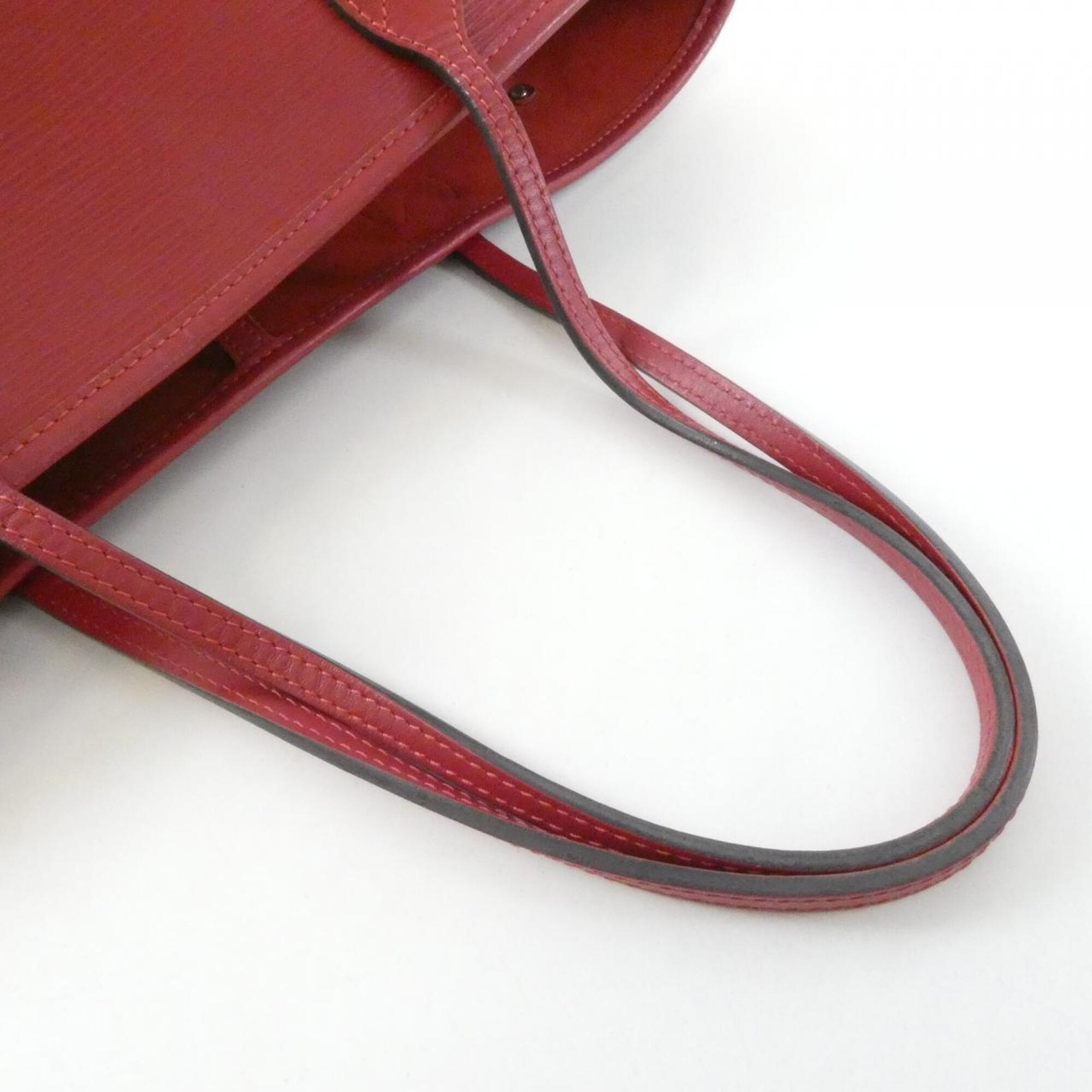 Louis Vuitton Fuchsia Leather Handbag (Pre-Owned)