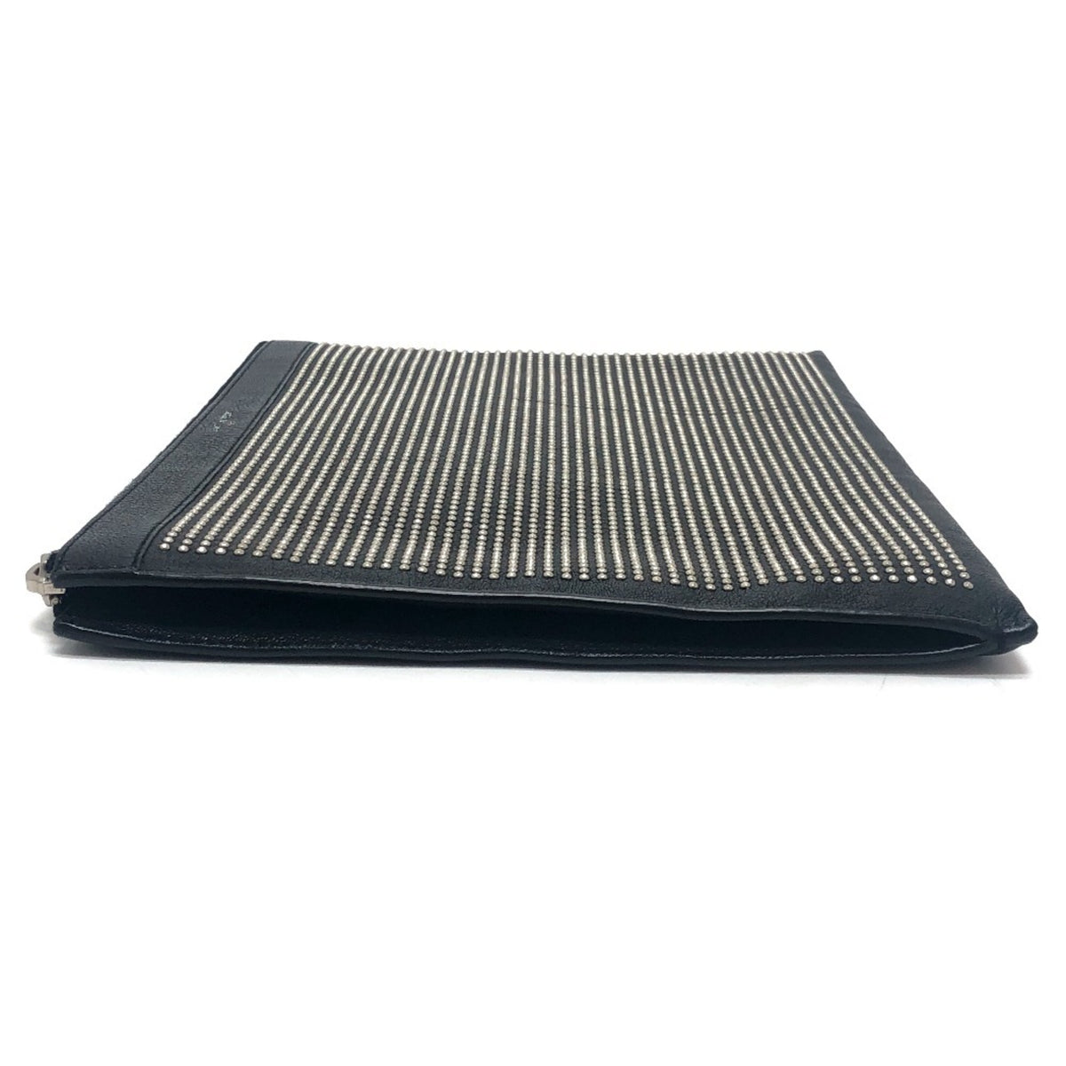 Saint Laurent Black Leather Clutch Bag (Pre-Owned)