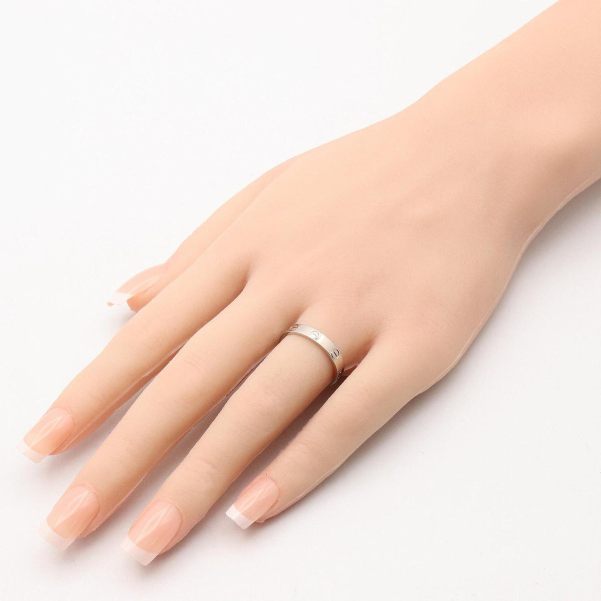 Cartier Silver White Gold (18K) Band Ring (Pre-Owned)