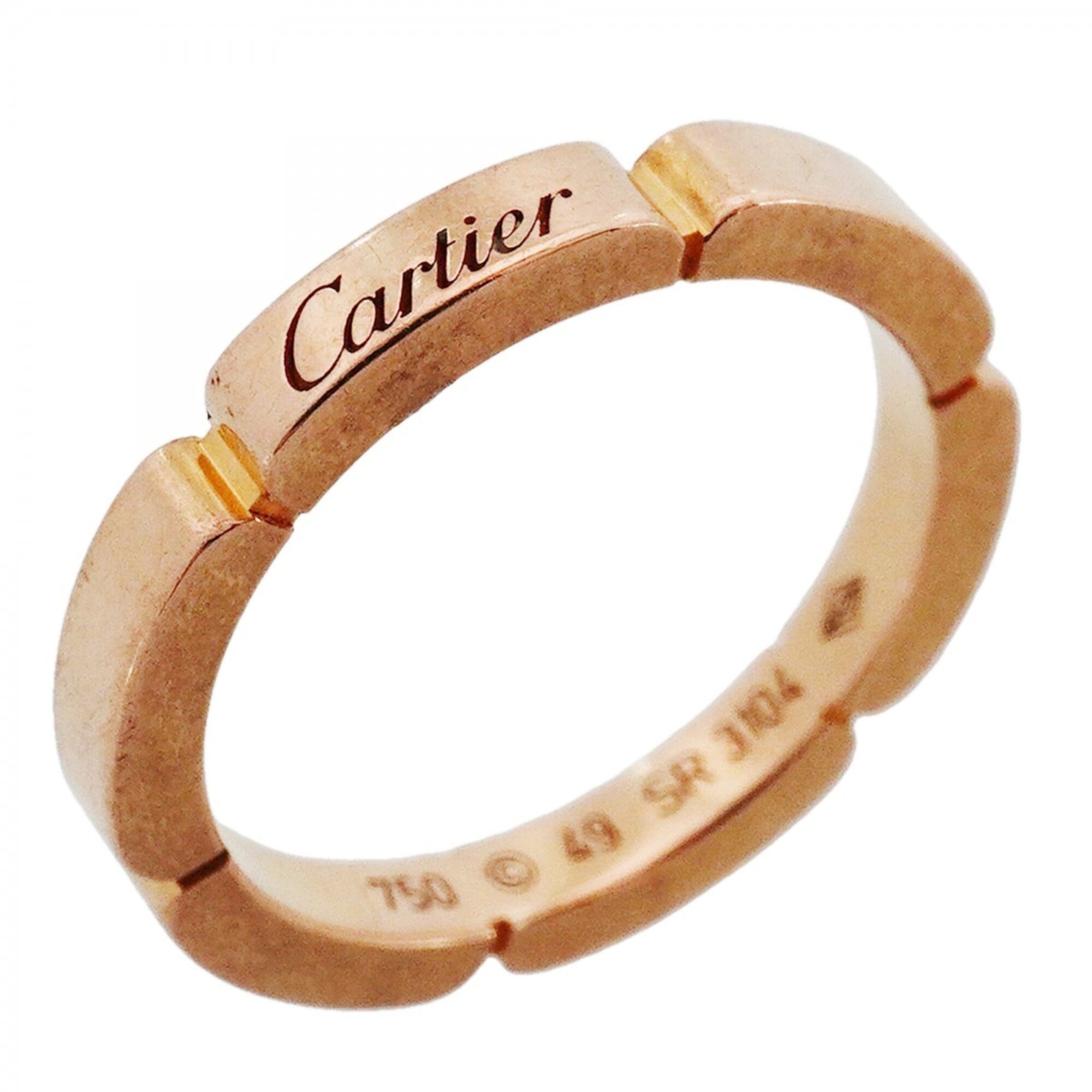 Cartier Pink Gold (18K) Band Ring (Pre-Owned)
