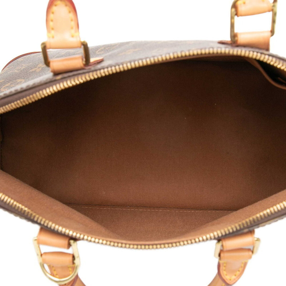 Louis Vuitton Brown Pvc Leather Handbag (Pre-Owned)