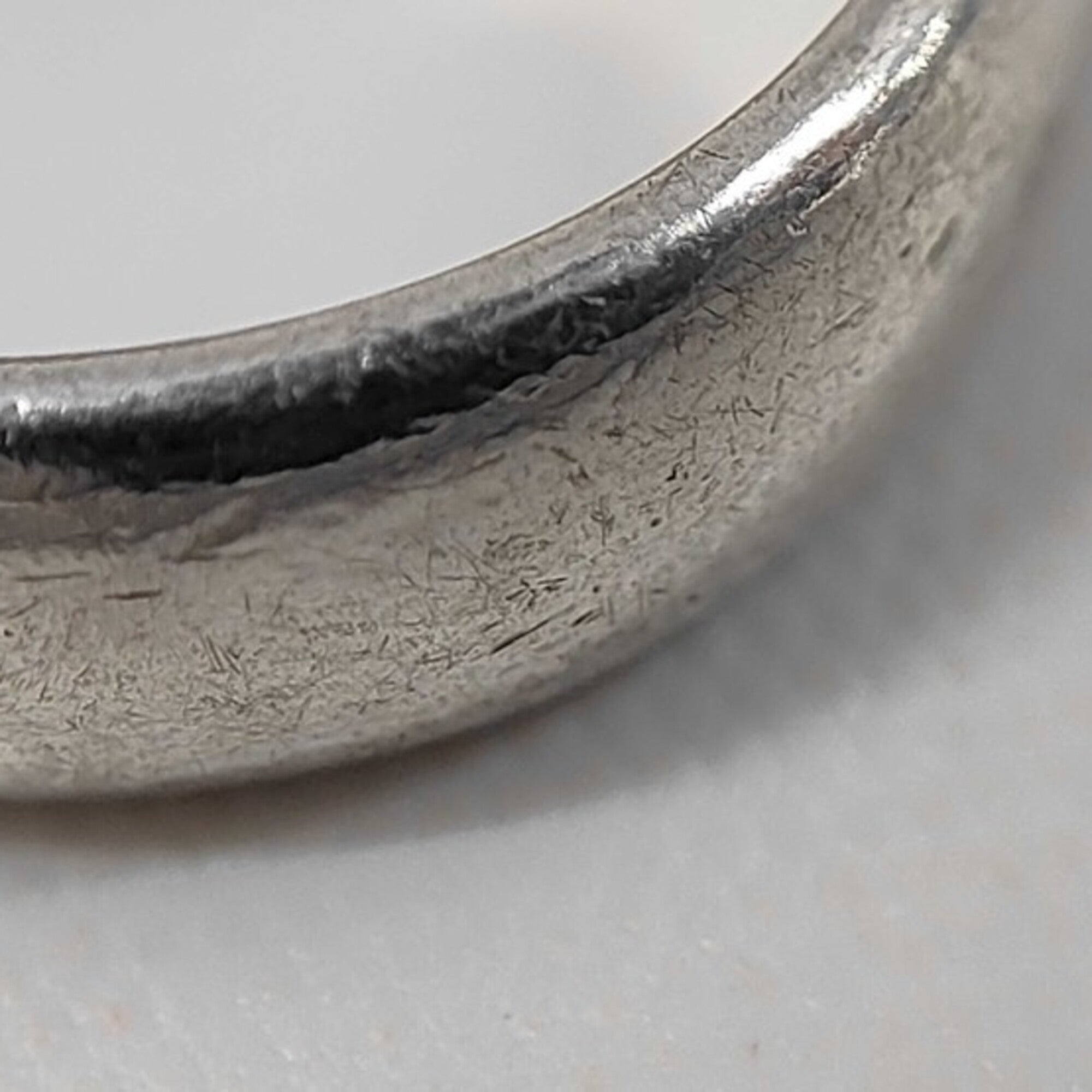 Tiffany Silver Silver 925 Band Ring (Pre-Owned)