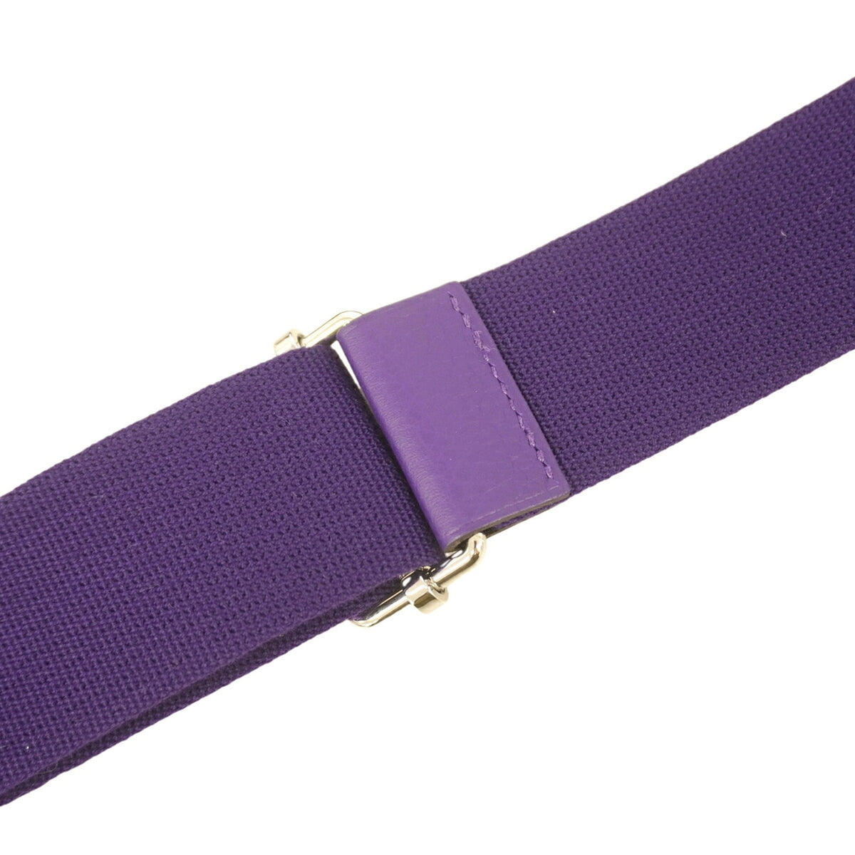 Hermes Purple Taurillon Clemence Leather Shoulder Bag (Pre-Owned)