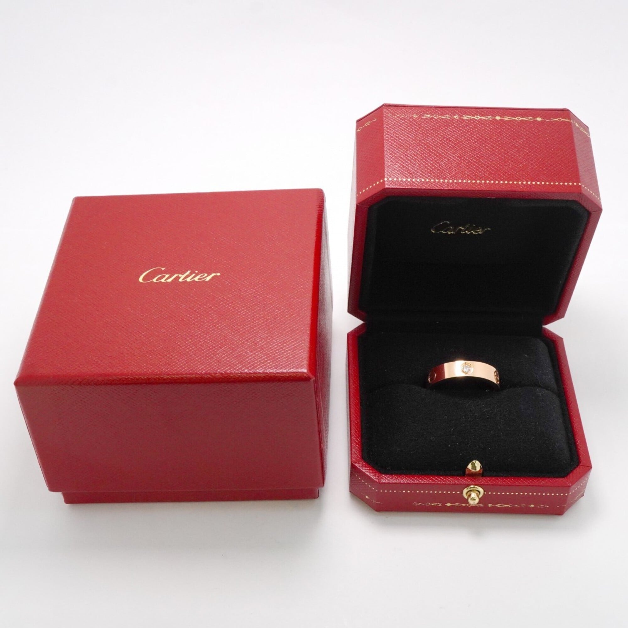 Cartier Pink Gold (18K) Band Ring (Pre-Owned)