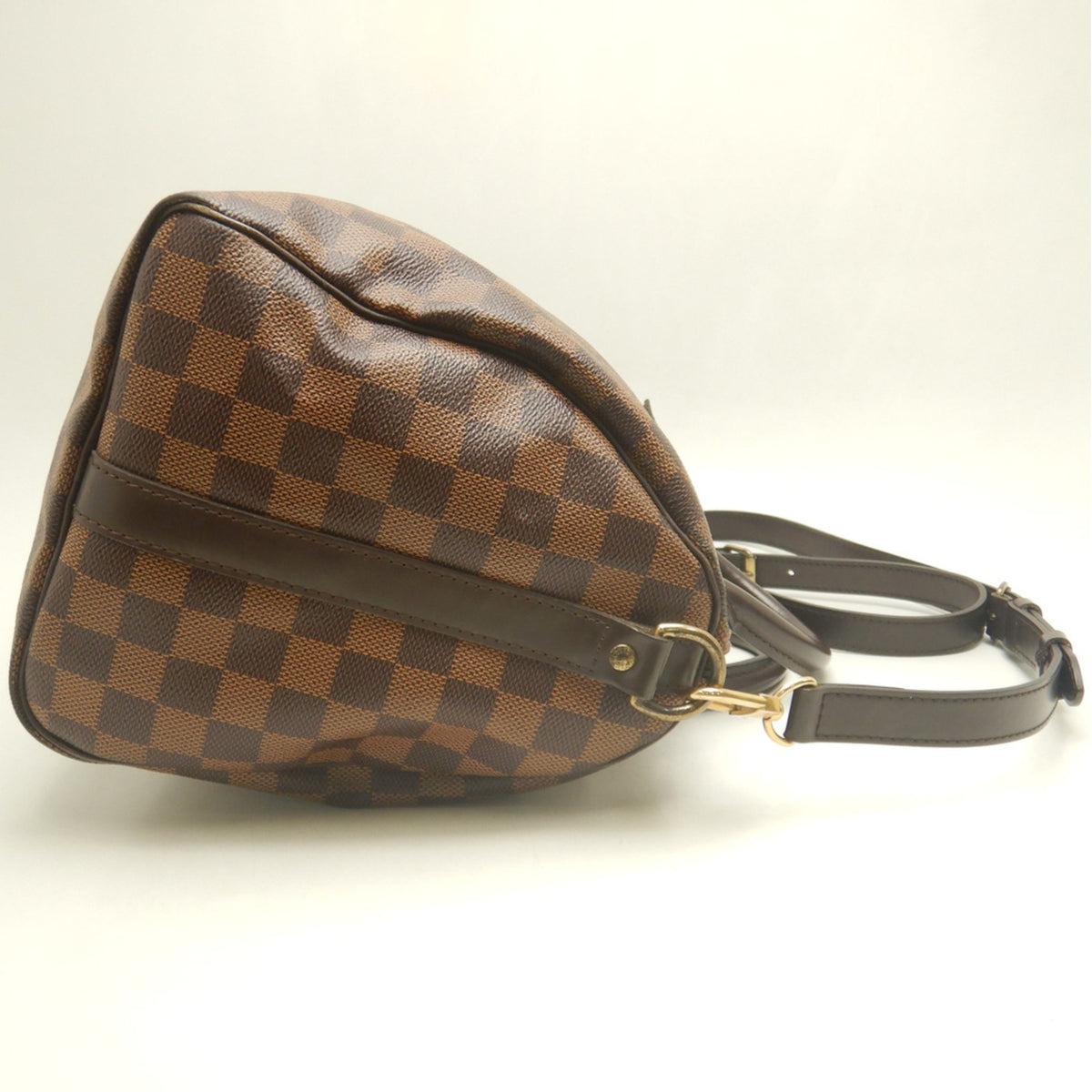 Louis Vuitton Ebene Damier Canvas Handbag (Pre-Owned)