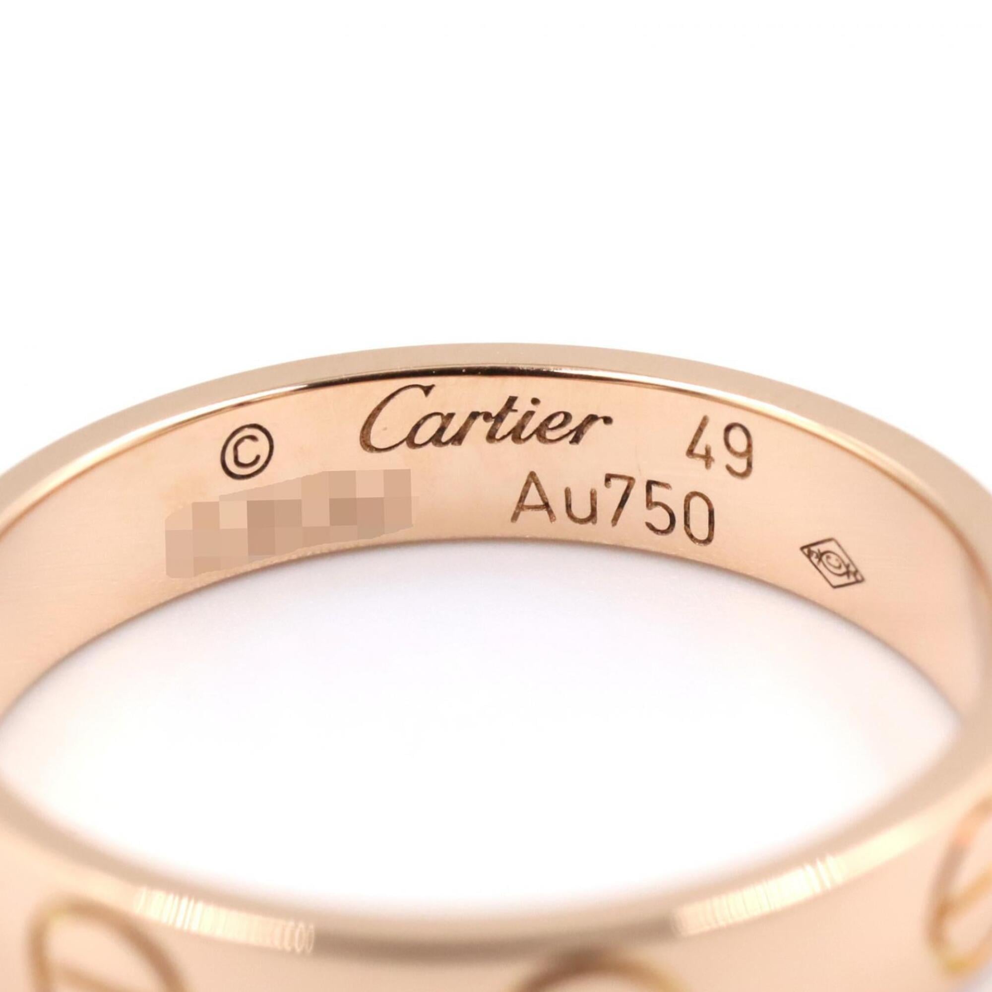 Cartier Gold Pink Gold (18K) Band Ring (Pre-Owned)