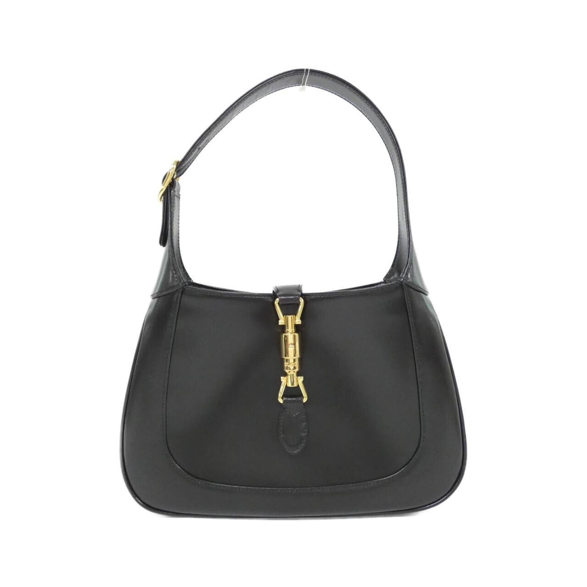 Gucci Black Leather Shoulder Bag (Pre-Owned)