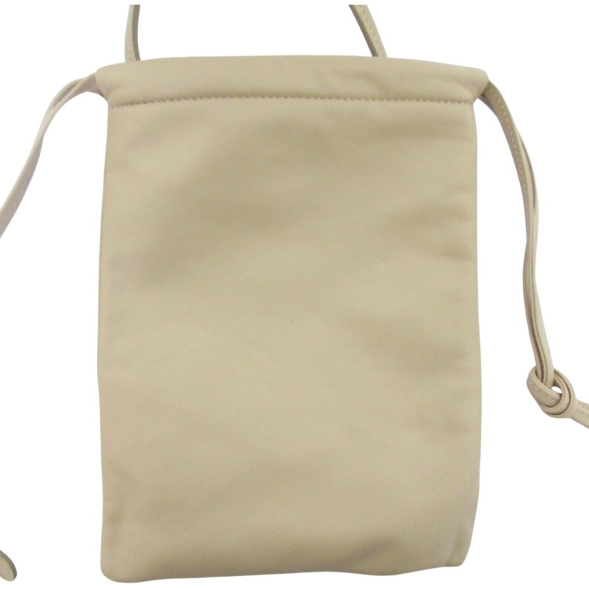 Burberry Beige Leather Pochette Pouch (Pre-Owned)