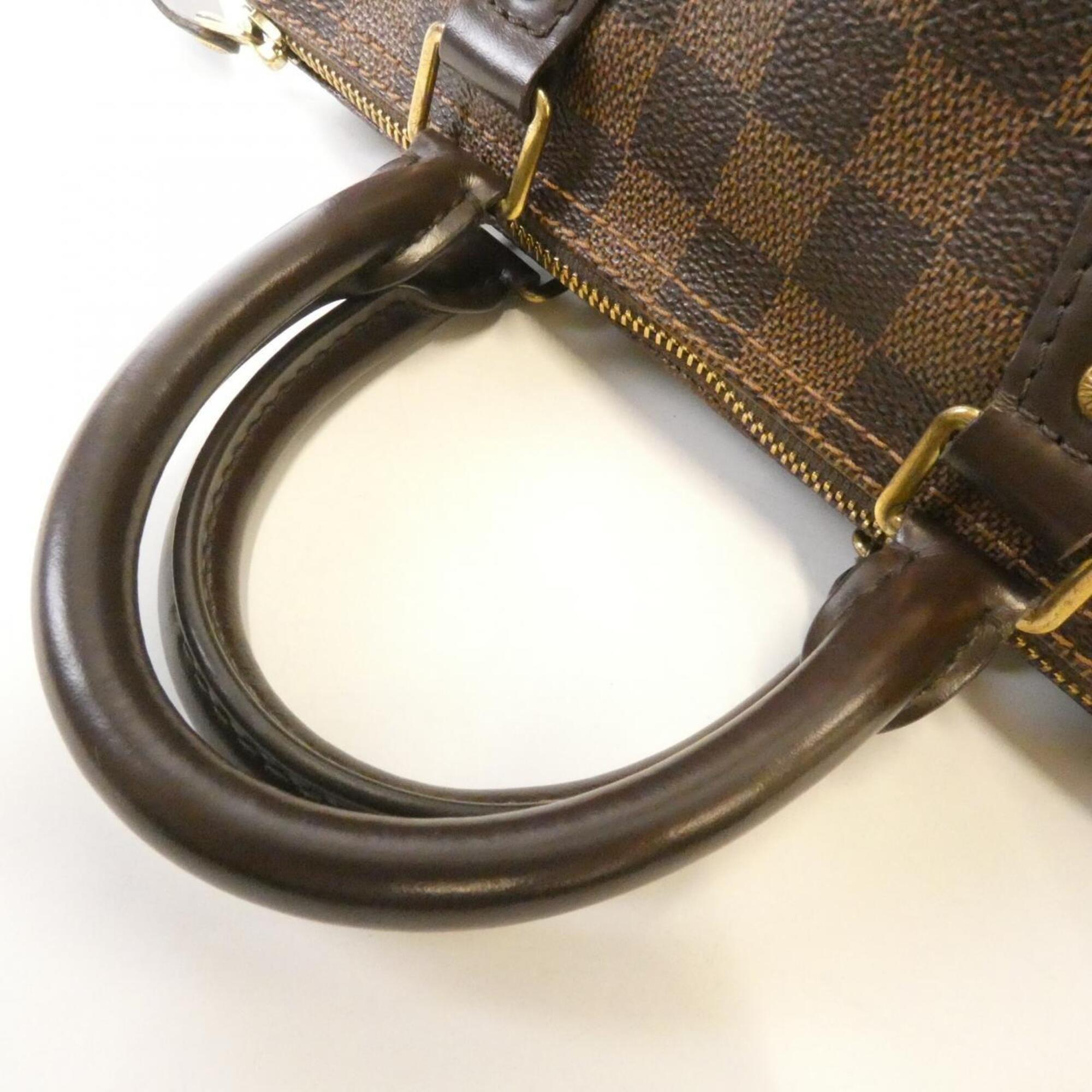 Louis Vuitton Ebene Coated Canvas Boston Bag (Pre-Owned)