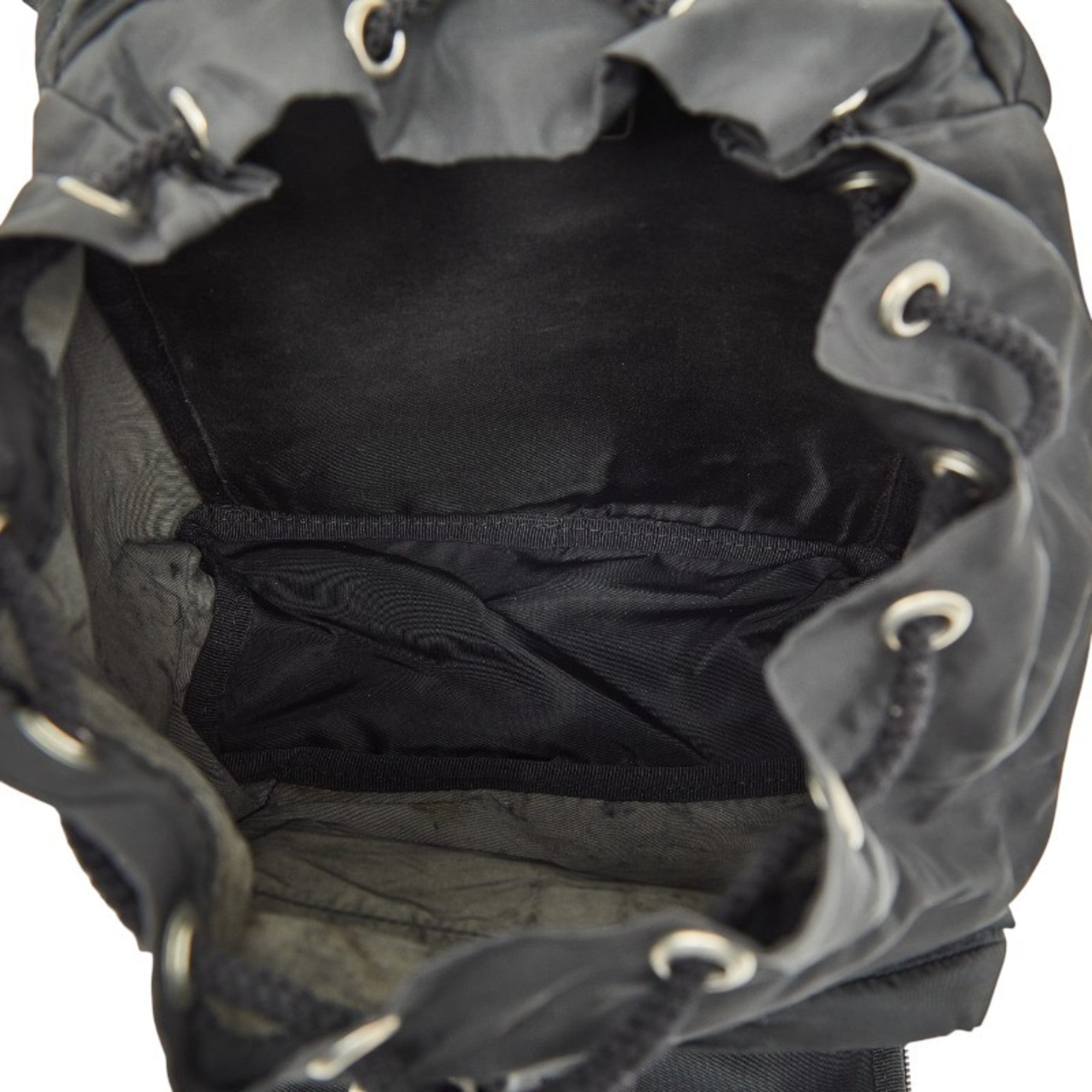 Prada Black Nylon Backpack (Pre-Owned)