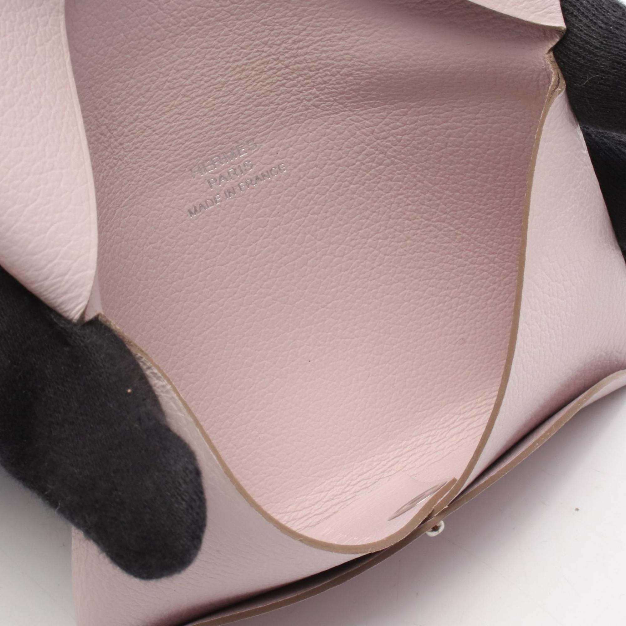 Hermes Pink Coin Purse/Coin Case (Pre-Owned)
