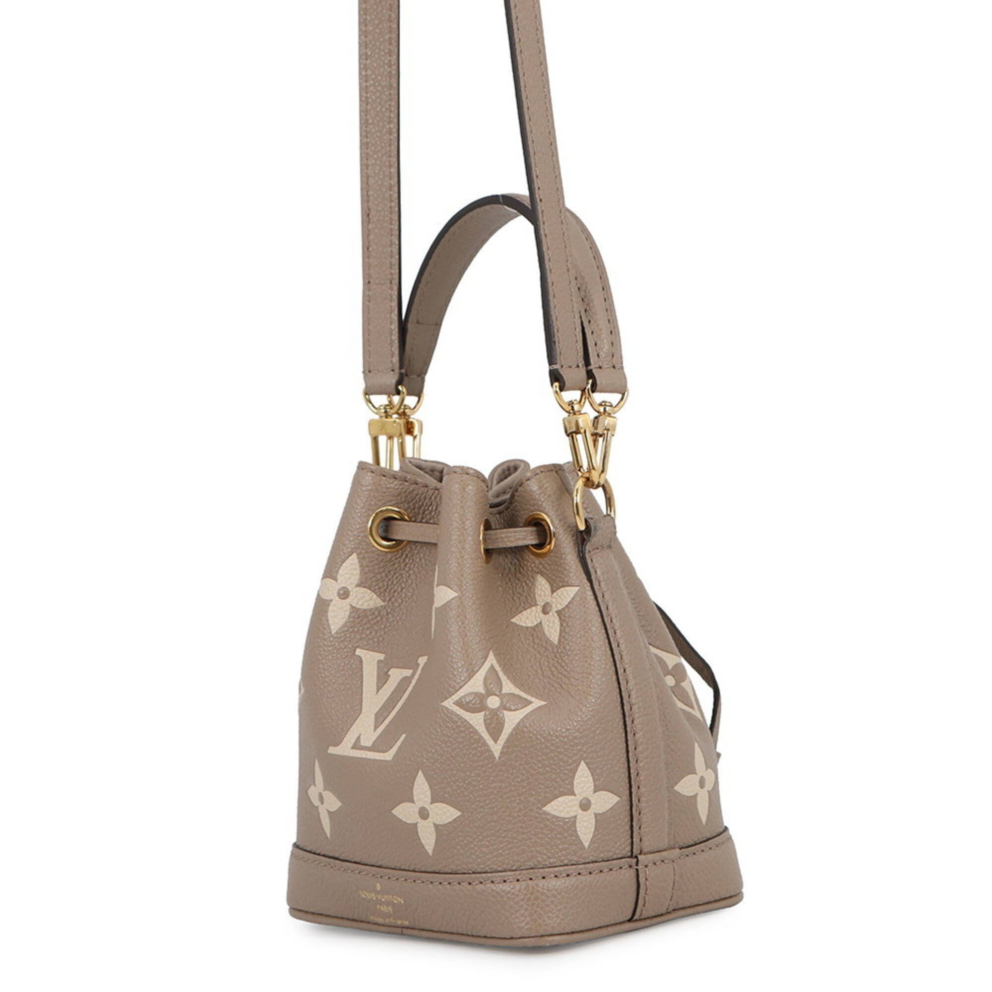 Louis Vuitton Monogram Empreinte Tourterelle Monogram Empreinte Handbag Shoulder Bag (Pre-Owned)