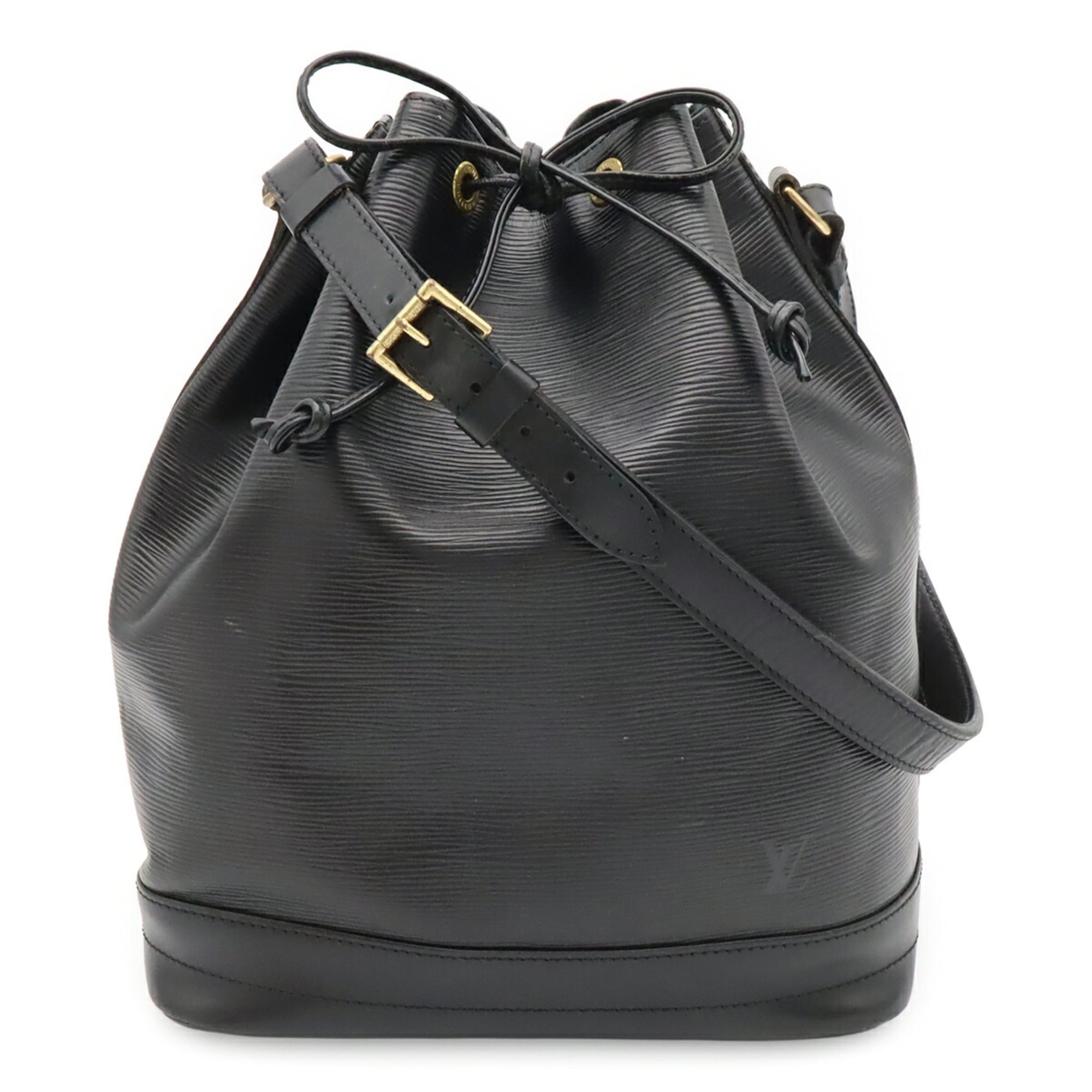 Louis Vuitton Epi Black Noir Epi Leather Shoulder Bag (Pre-Owned)