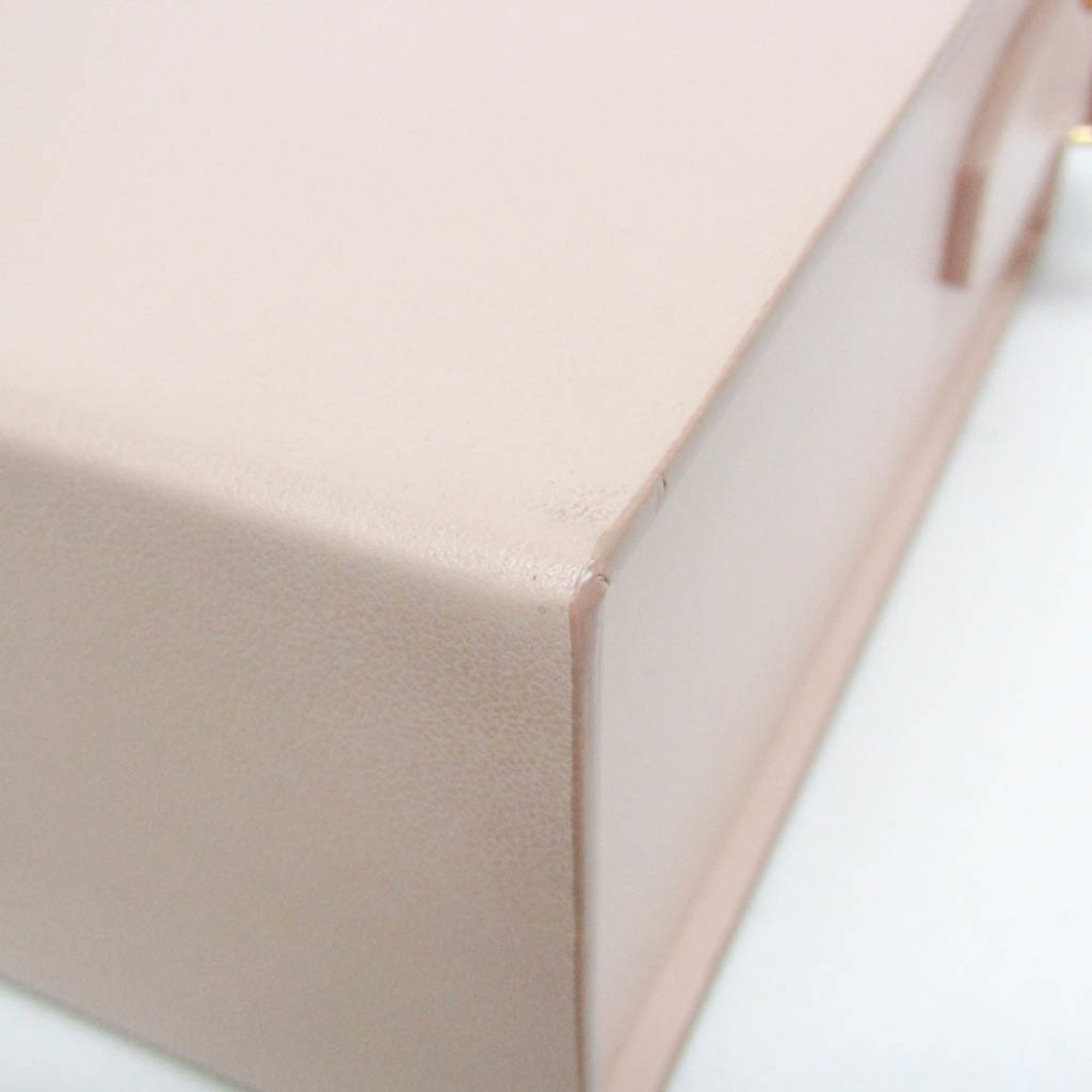 Fendi Pink Leather Shoulder Bag (Pre-Owned)