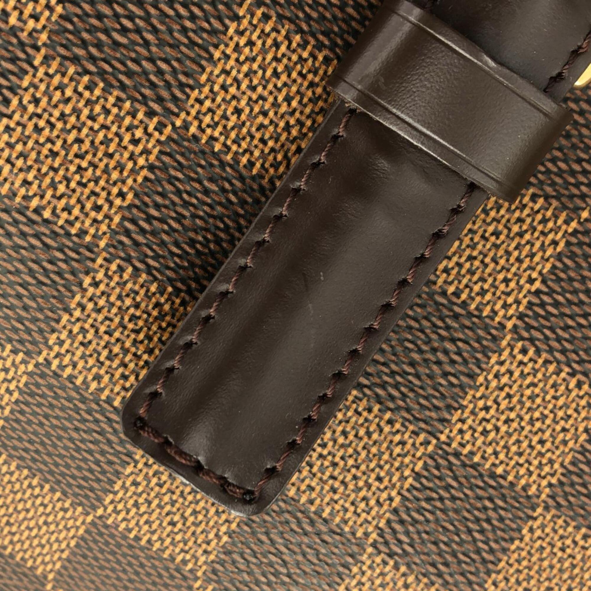 Louis Vuitton Brown Coated Canvas Shoulder Bag (Pre-Owned)
