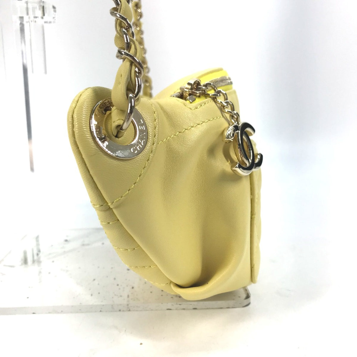Chanel Yellow Leather Other (Pre-Owned)