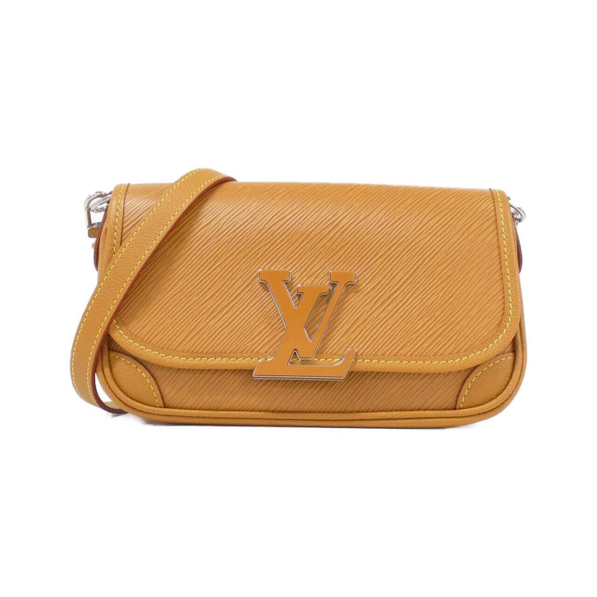 Louis Vuitton Brown Leather Shoulder Bag (Pre-Owned)