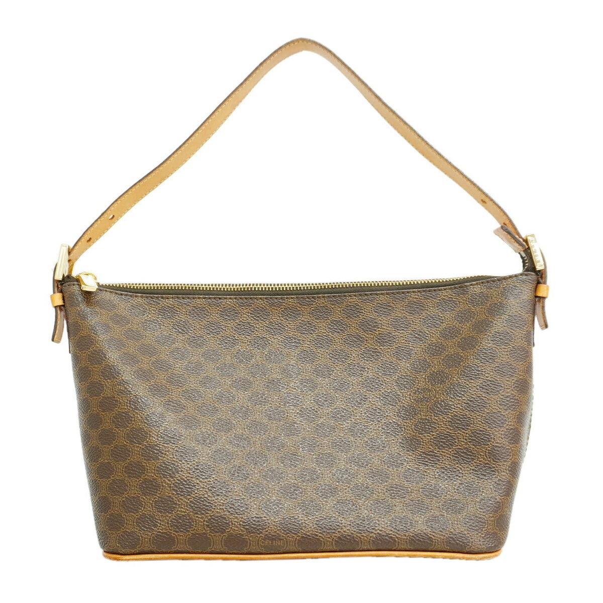Celine Brown Pvc Handbag (Pre-Owned)