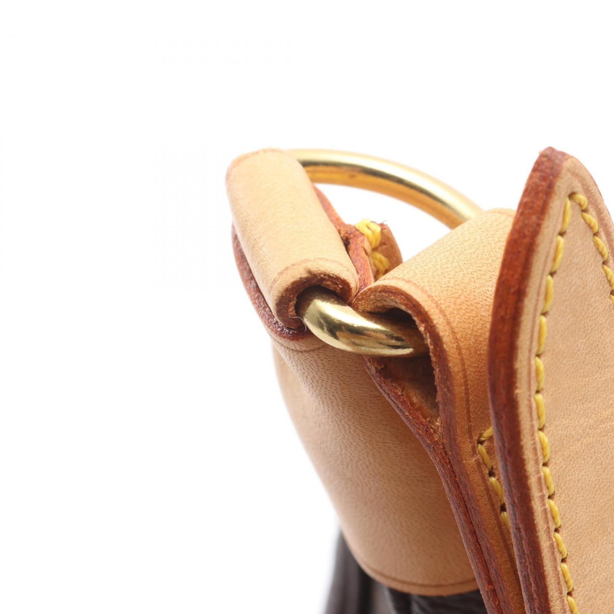 Louis Vuitton Brown Coated Canvas Pvc Monogram Leather Handbag Shoulder Bag (Pre-Owned)