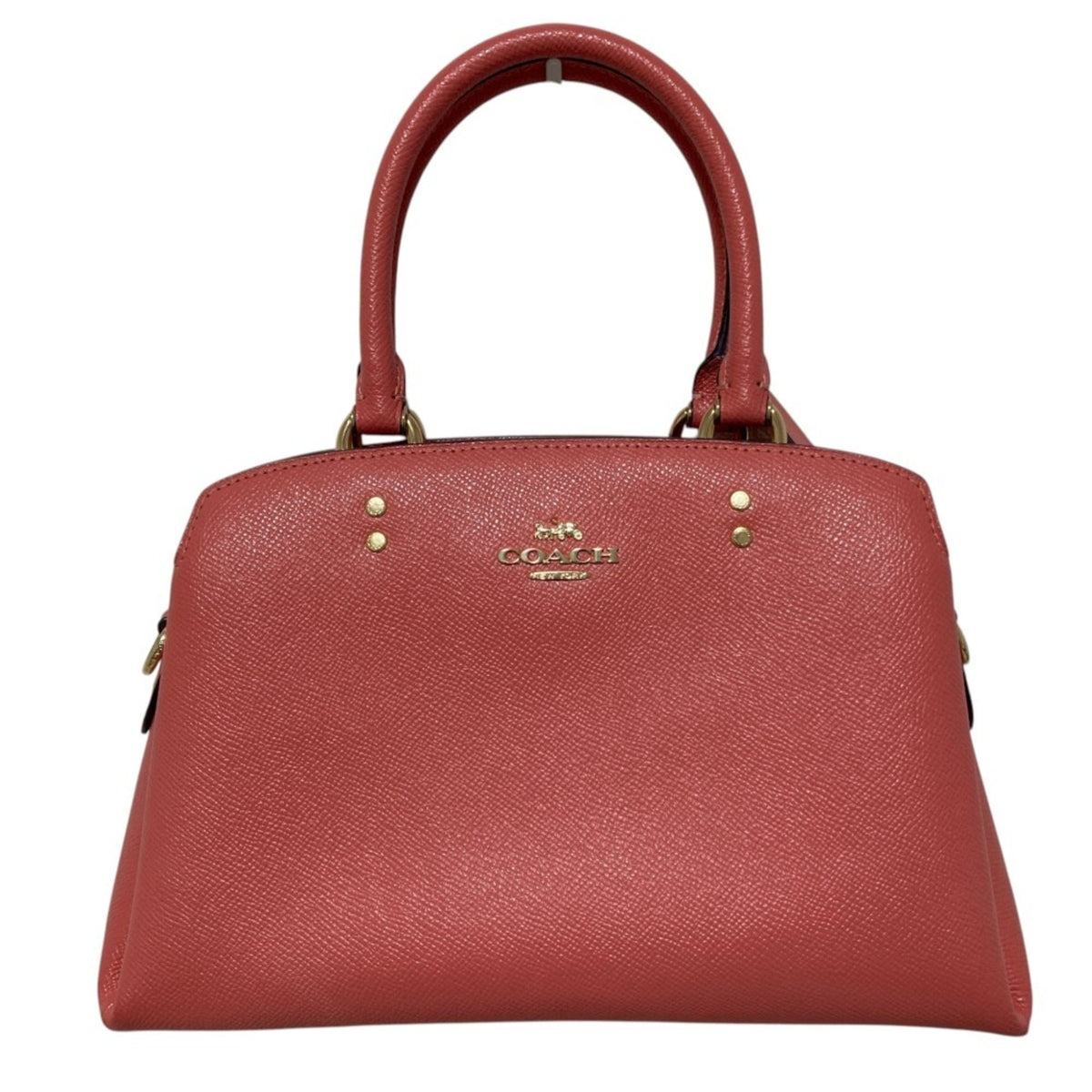 Coach Pink Leather Handbag (Pre-Owned)