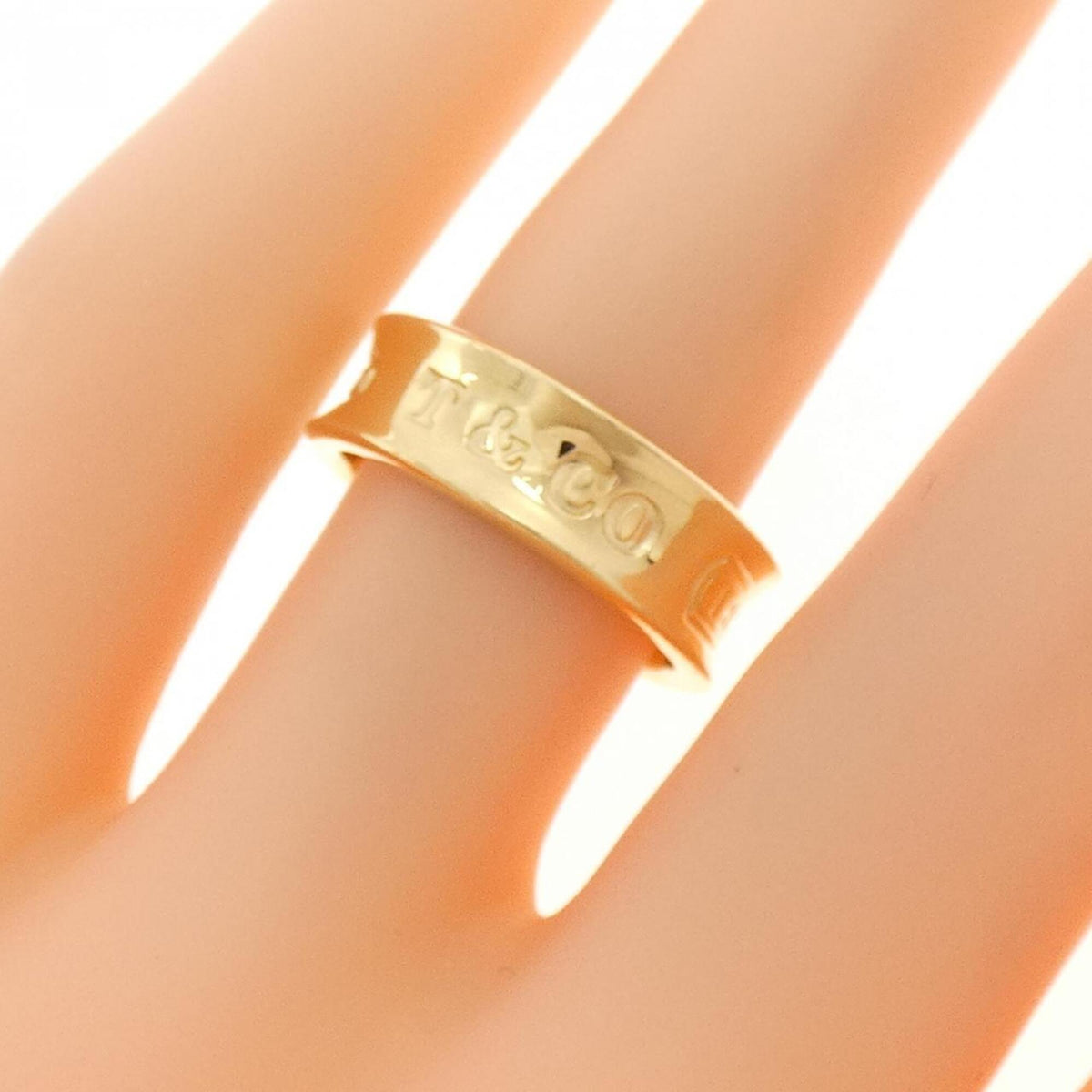 Tiffany Yellow Gold (18K) Band Ring (Pre-Owned)
