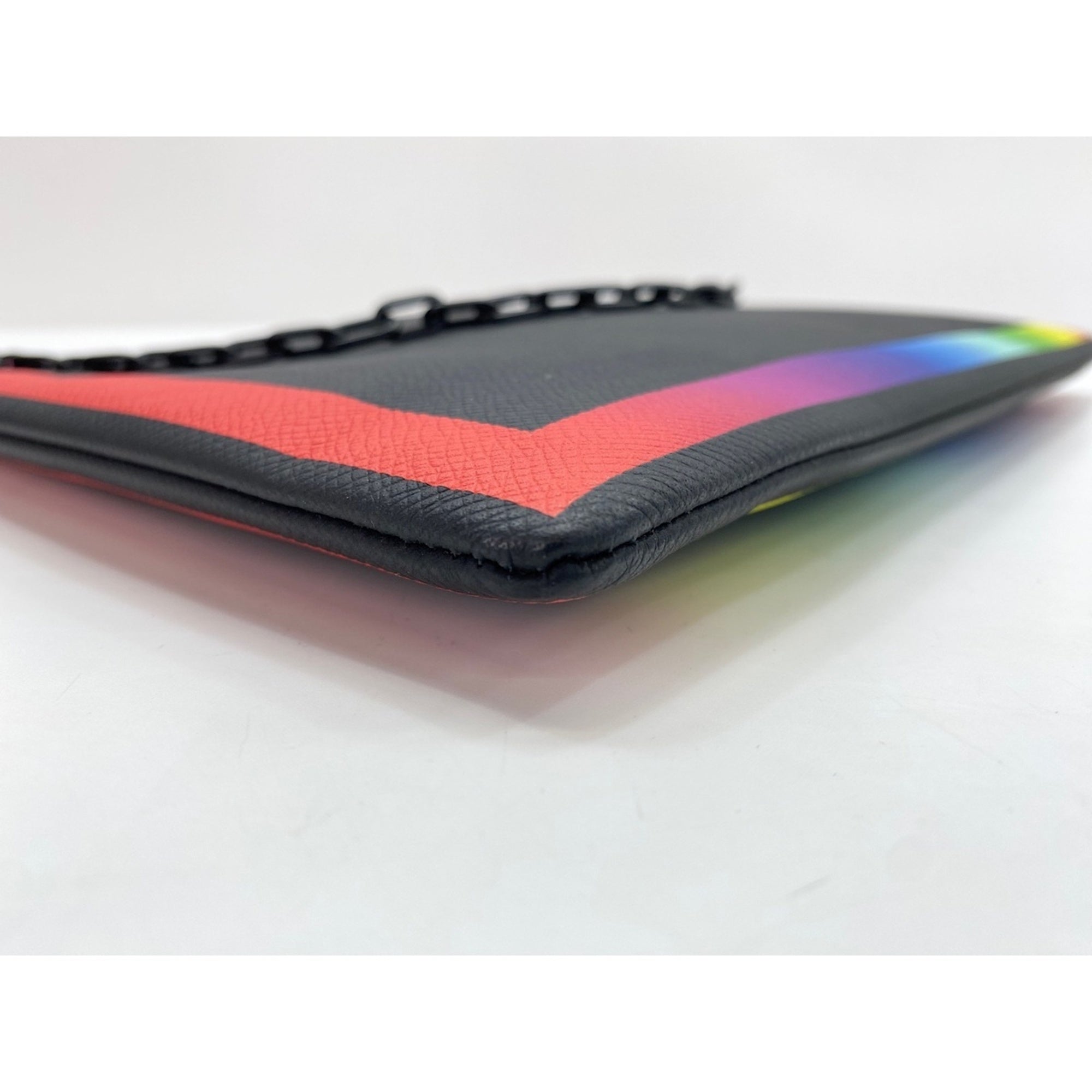 Louis Vuitton Black Multi-Color Clutch Bag (Pre-Owned)
