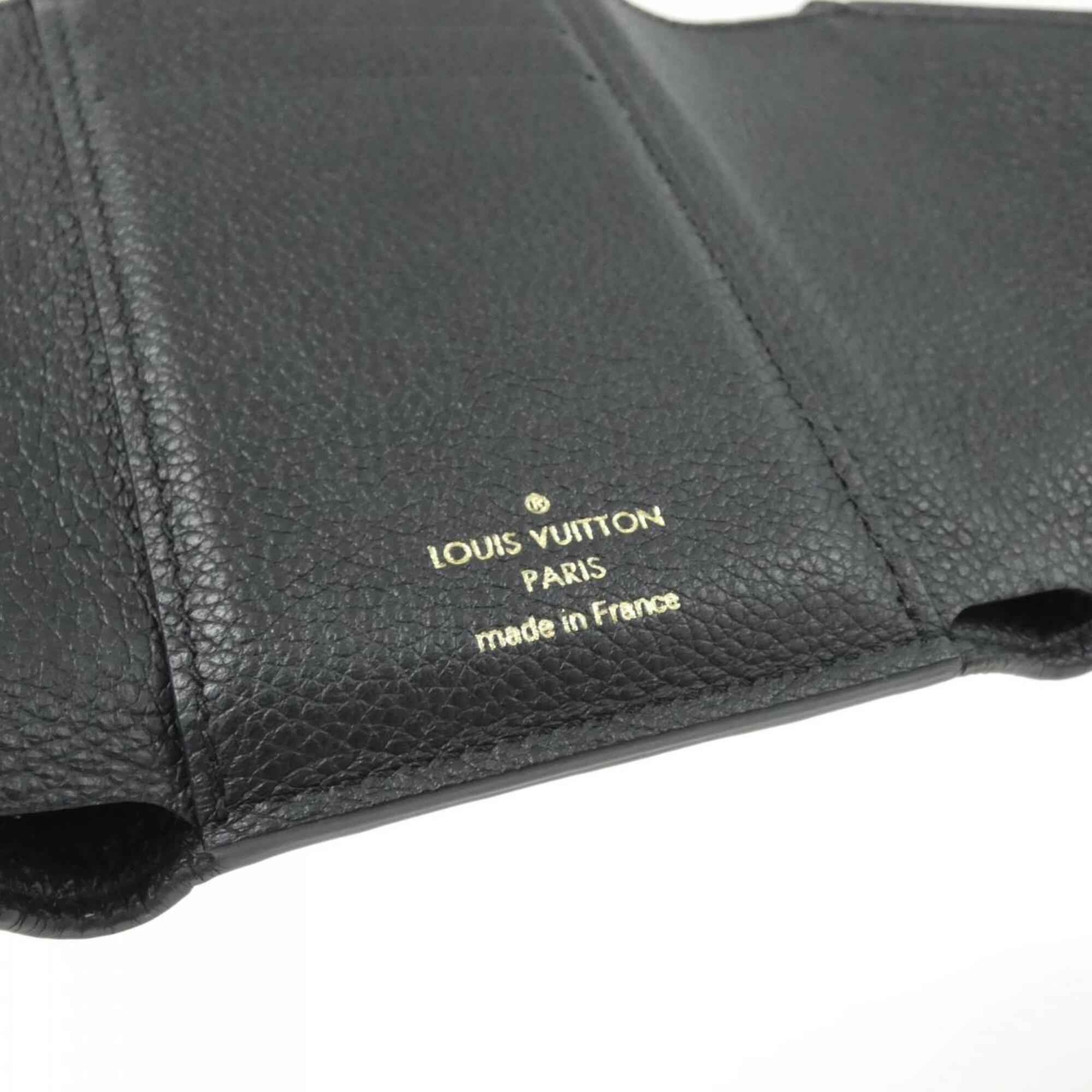 Louis Vuitton Monogram Empreinte Black Monogram Empreinte Wallet (Tri-Fold) (Pre-Owned)